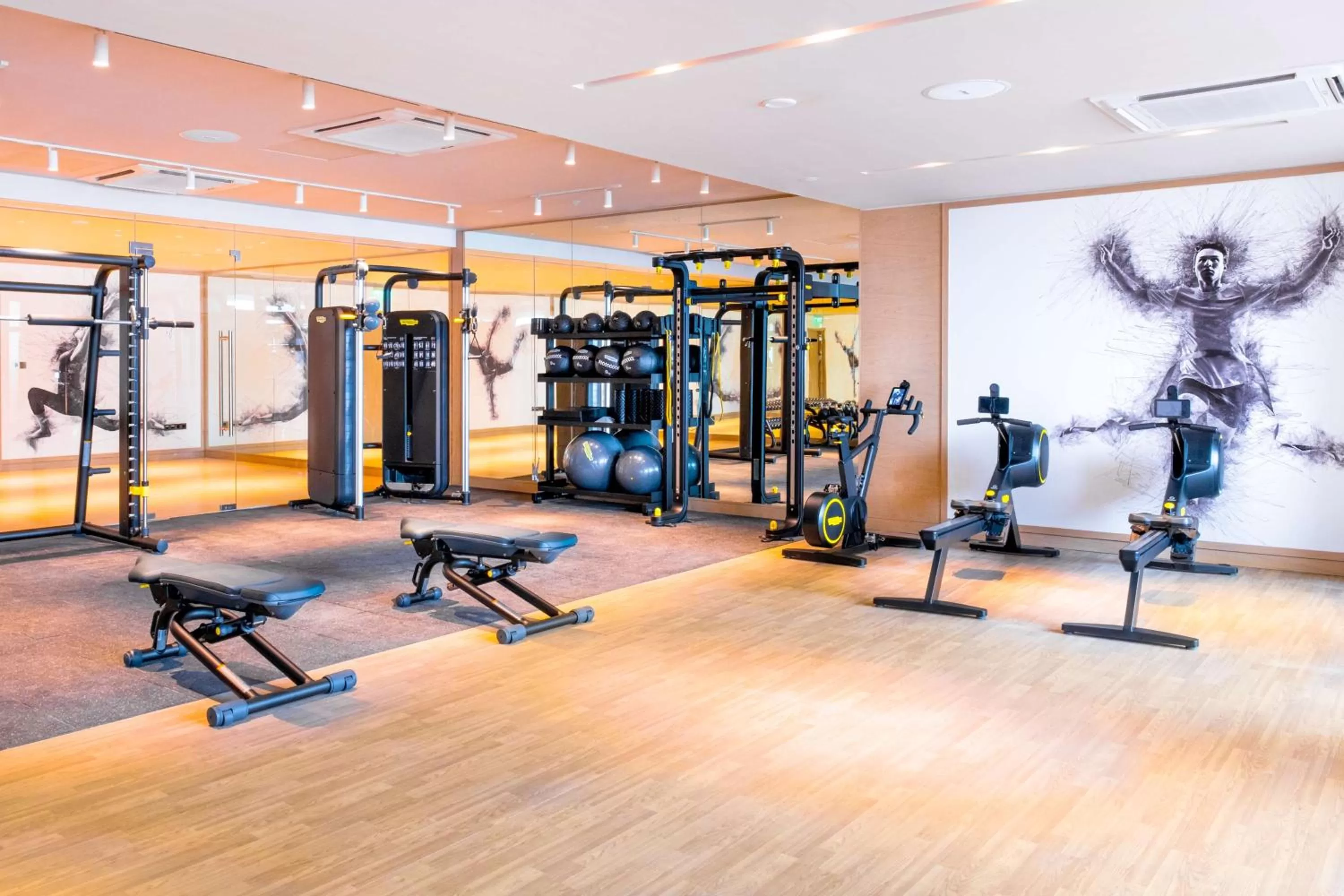 Fitness centre/facilities in Hilton Kinshasa