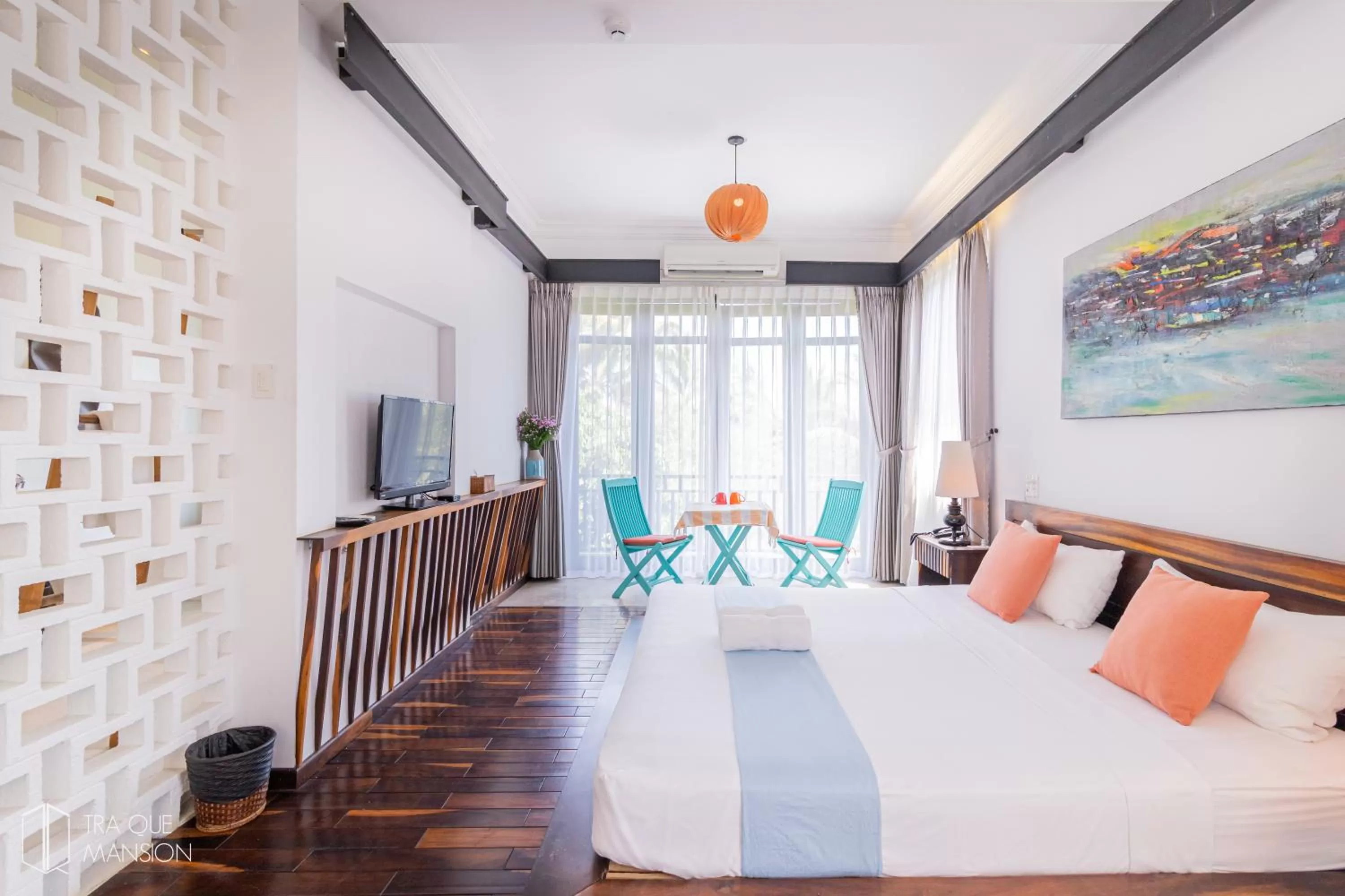 View (from property/room) in Tra Que Mansion