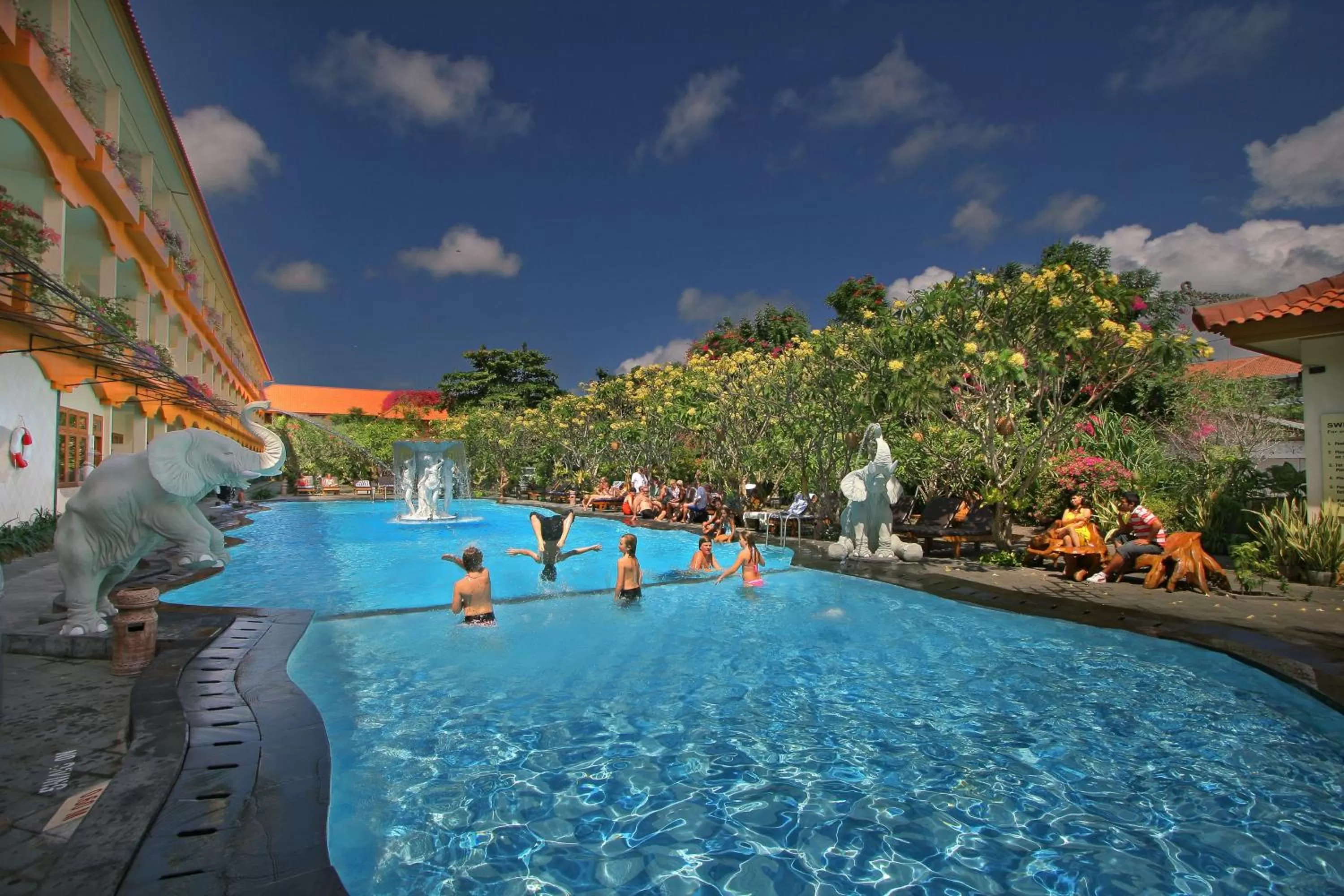 Swimming pool in Febri's Hotel & Spa