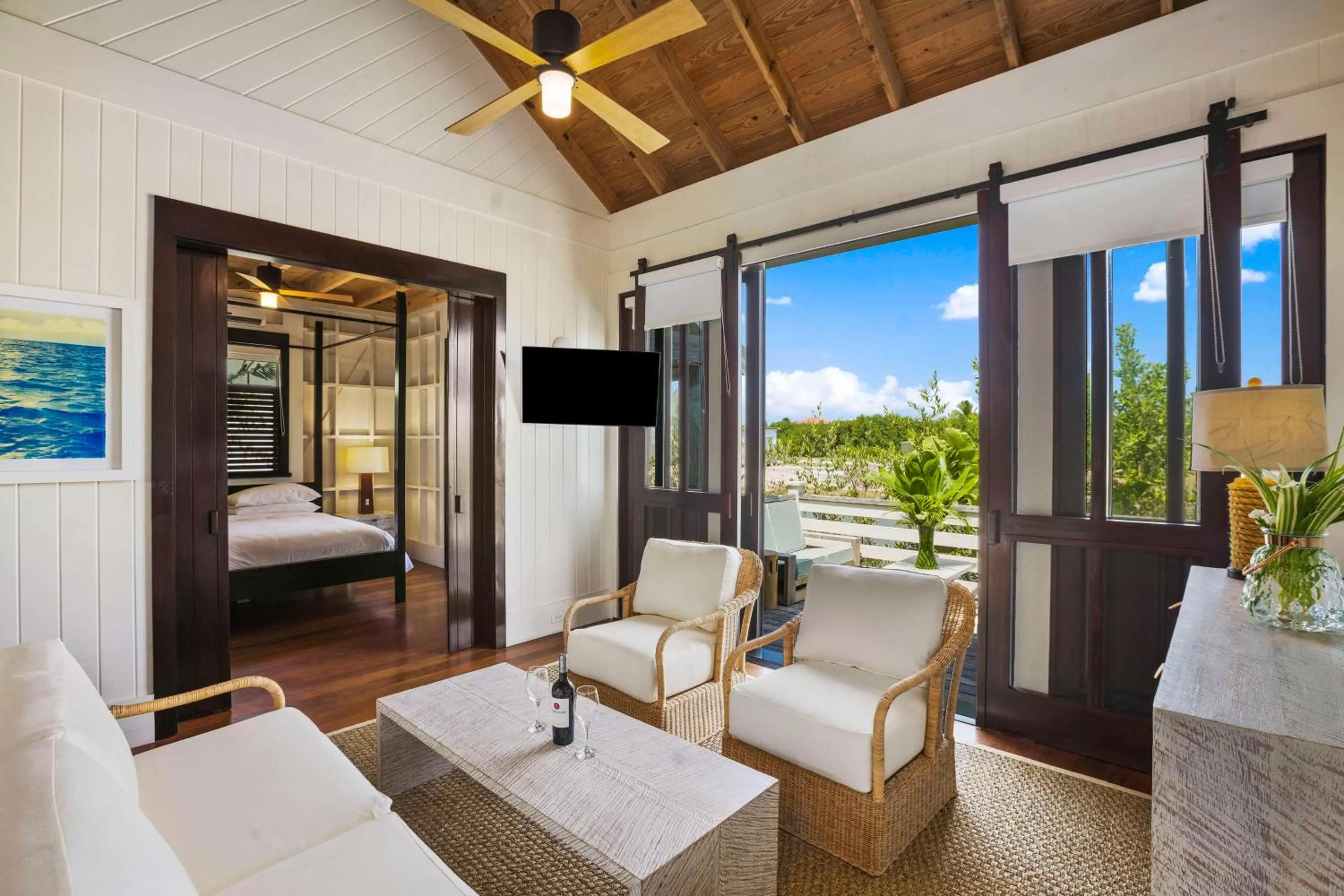 Bedroom, Bed in Mahogany Bay Resort and Beach Club, Curio Collection