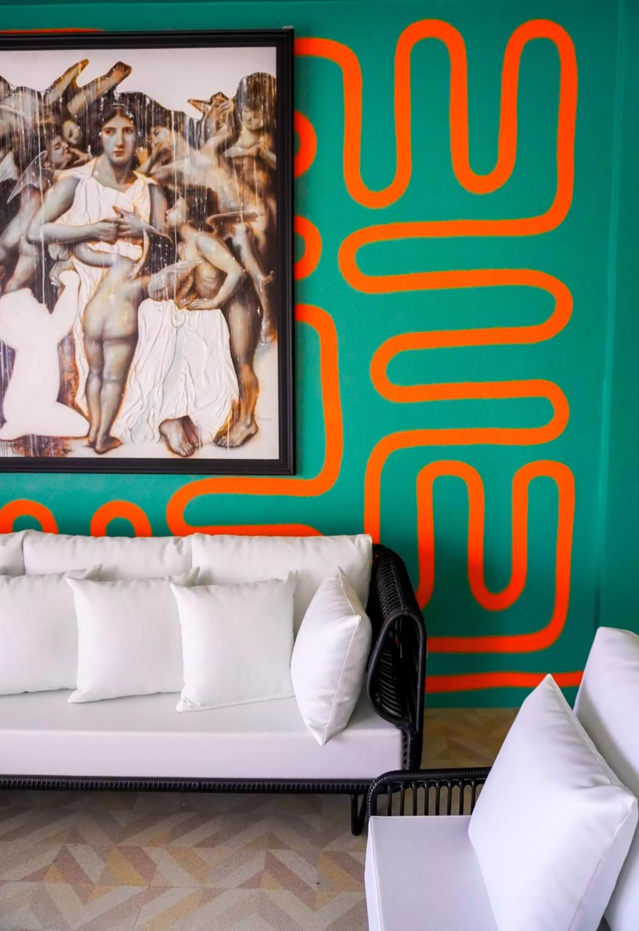 Seating area in UNWND Boutique Hotel Dumaguete