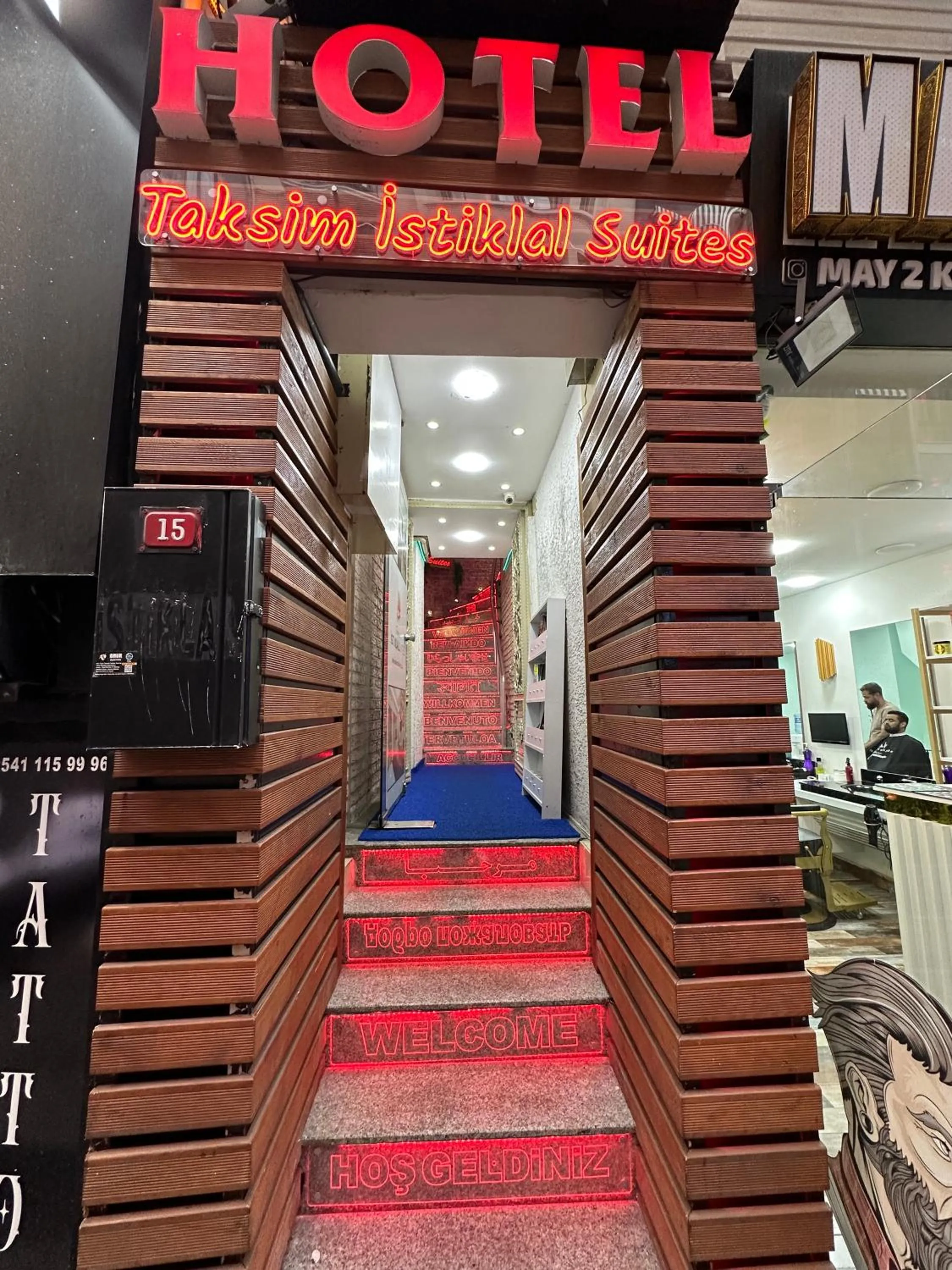 Property building in Taksim Istiklal Suites