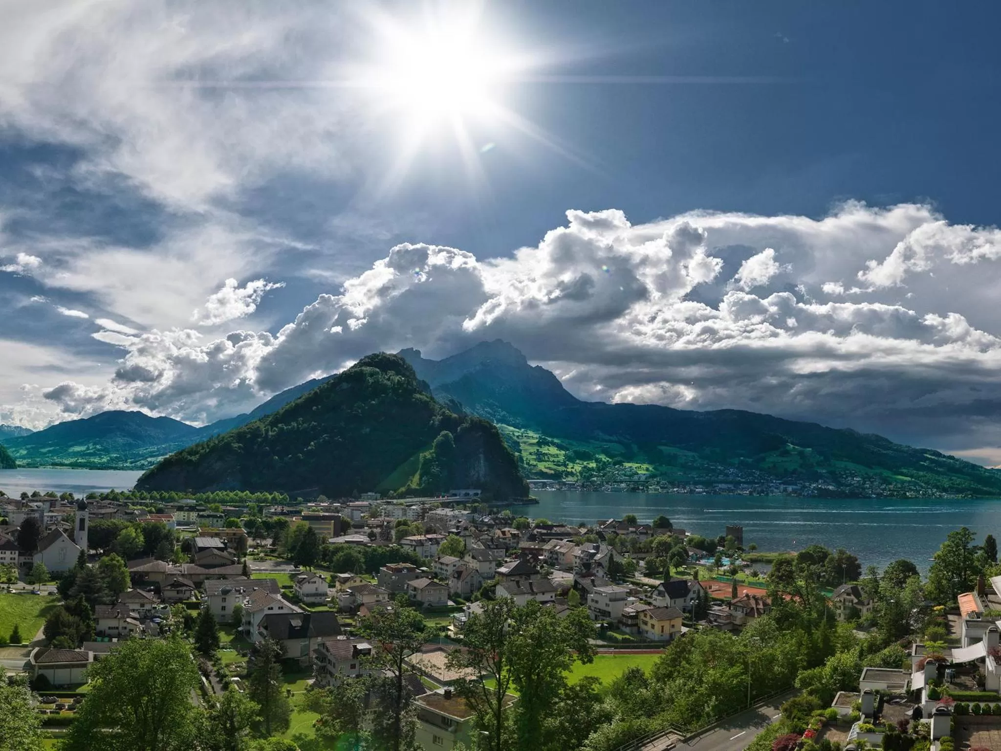 Natural landscape in Hotel & Restaurant zum Beck