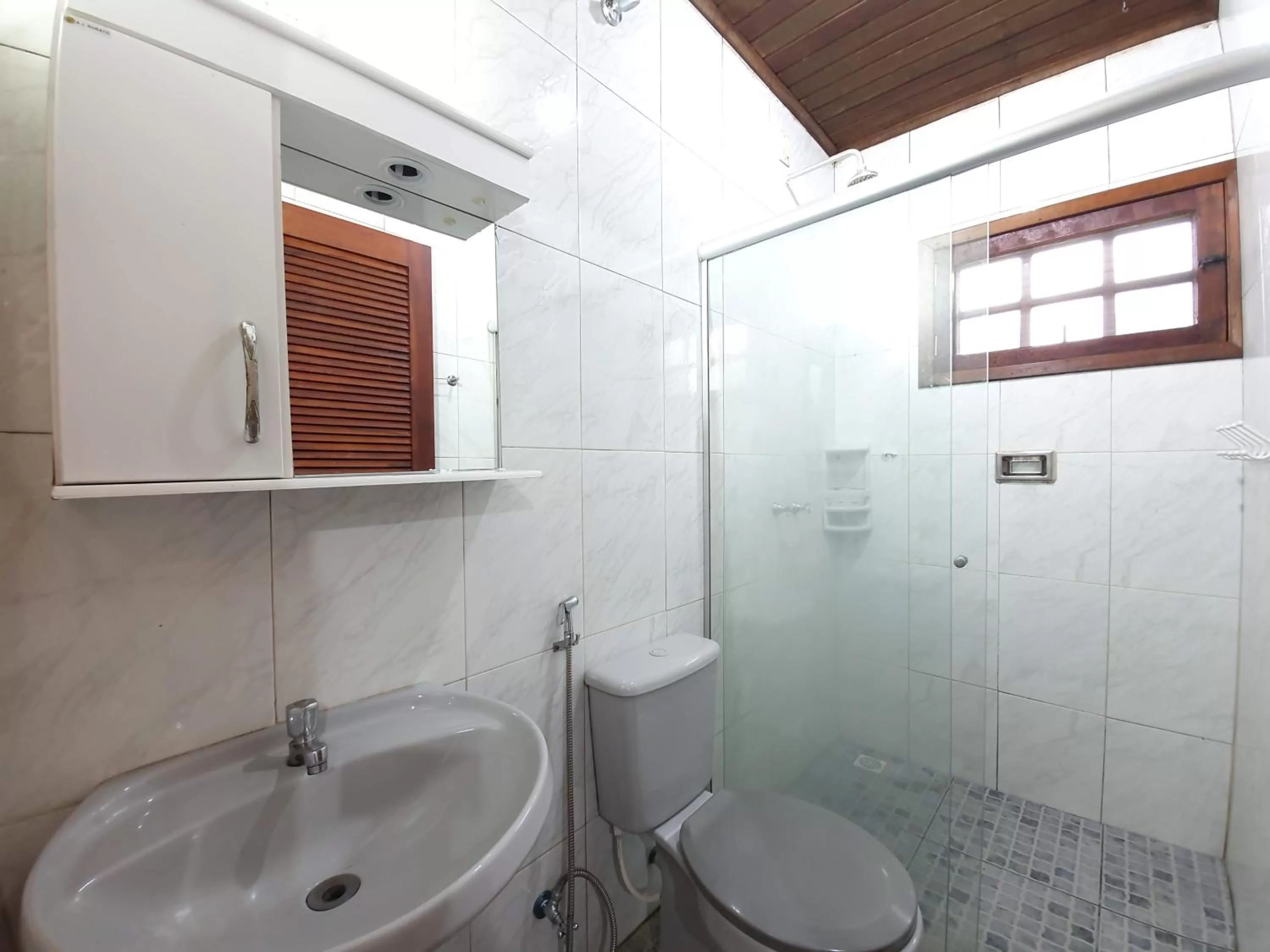 Bathroom in Pousada Canto do Curió Paraty