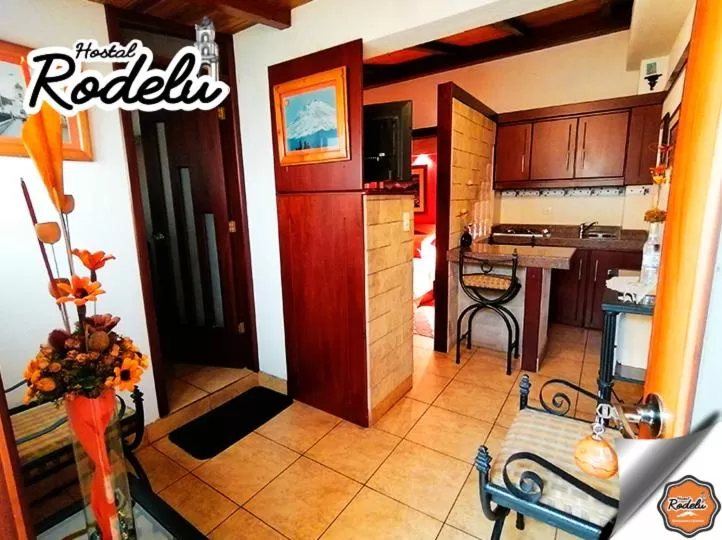 Kitchen or kitchenette, Kitchen/Kitchenette in Hotel Rodelu