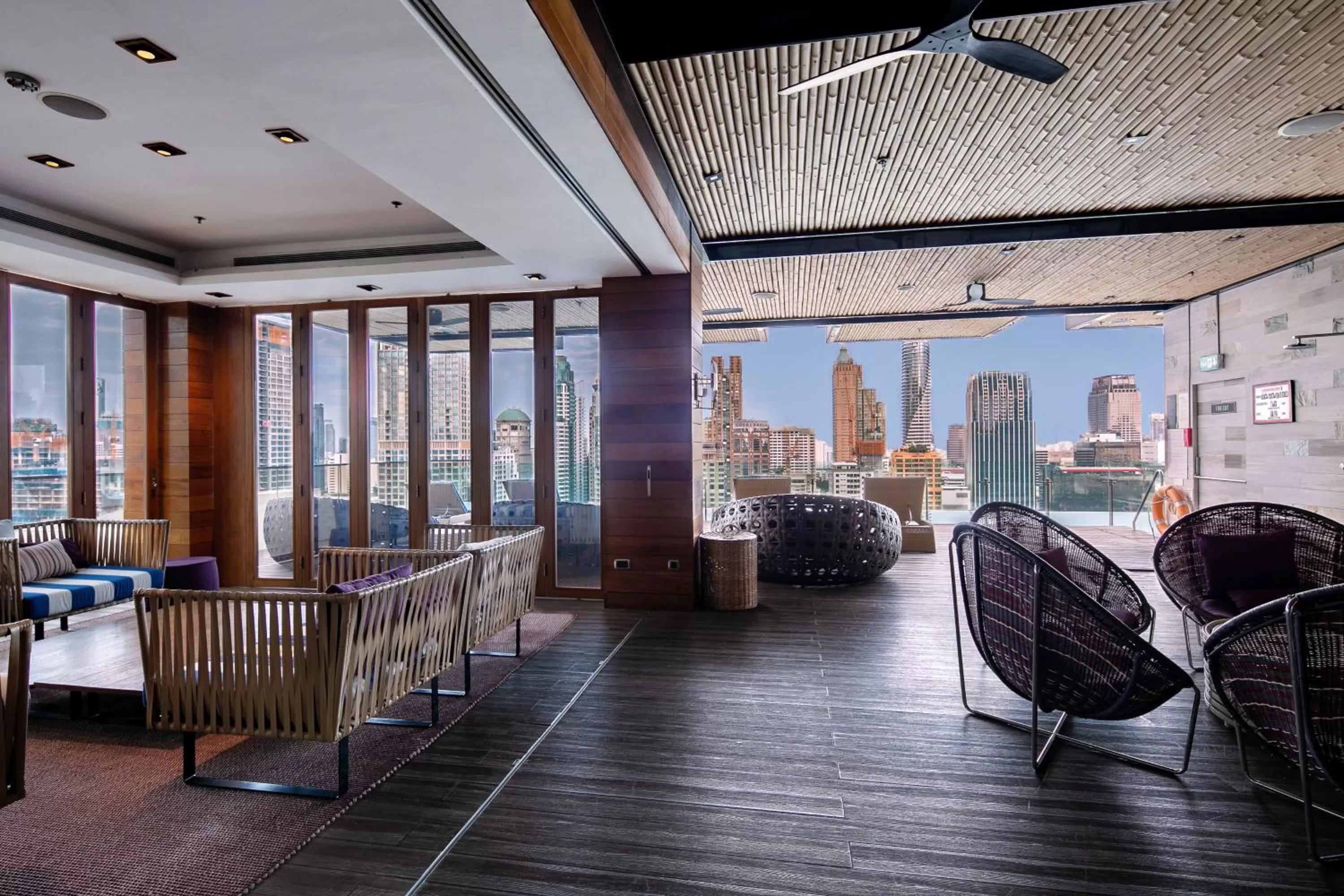 Swimming pool in Hotel Indigo Bangkok Wireless Road by IHG