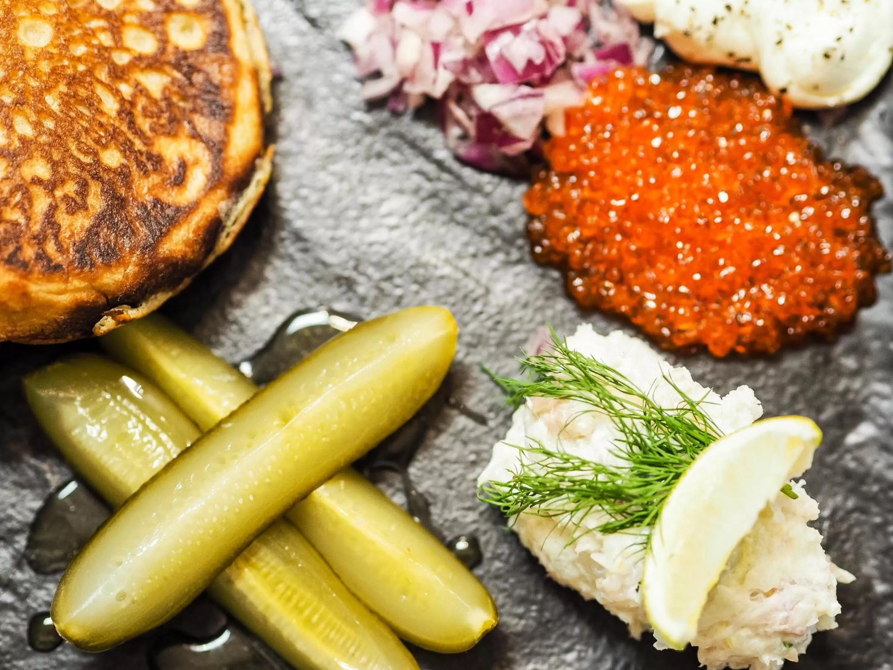 Food close-up in Hotel Fabrik Forssa