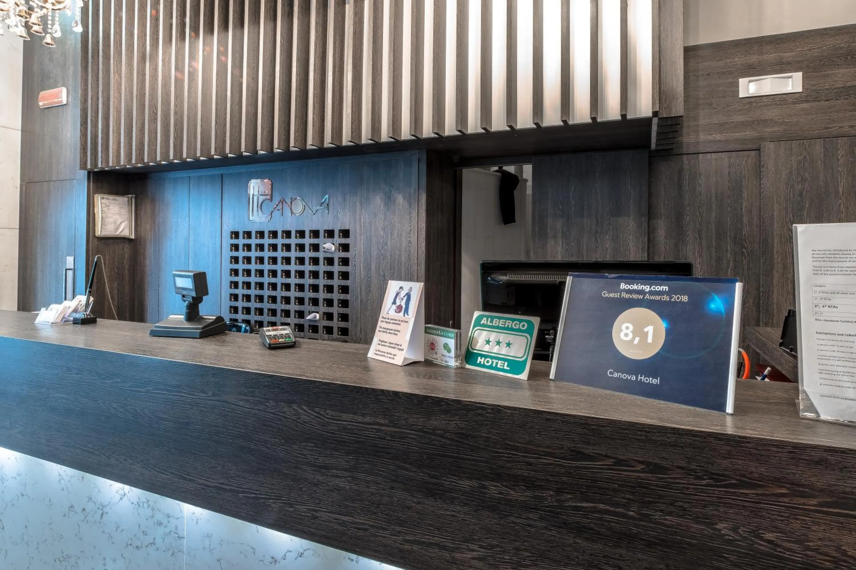 Property building in Canova Hotel