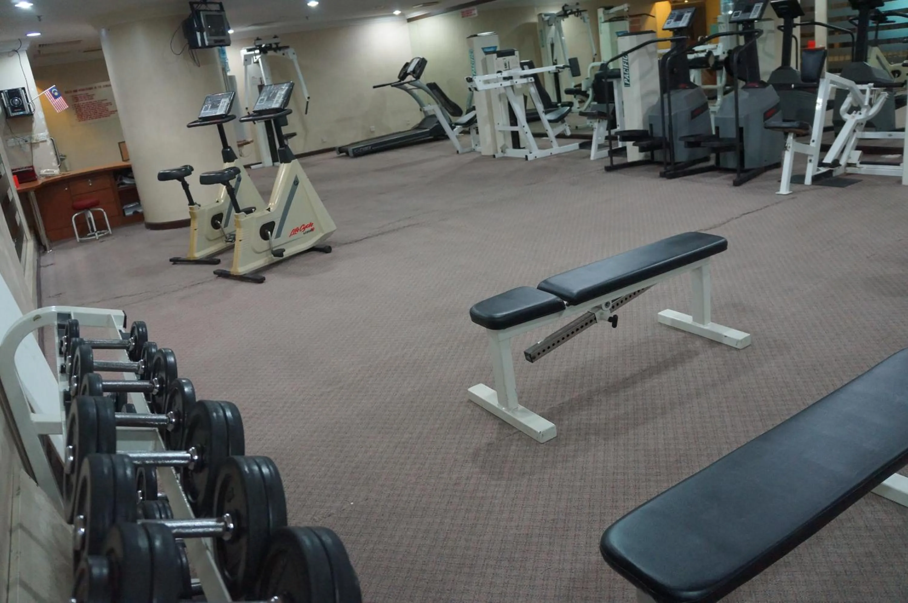 Fitness centre/facilities in Sabah Oriental Hotel