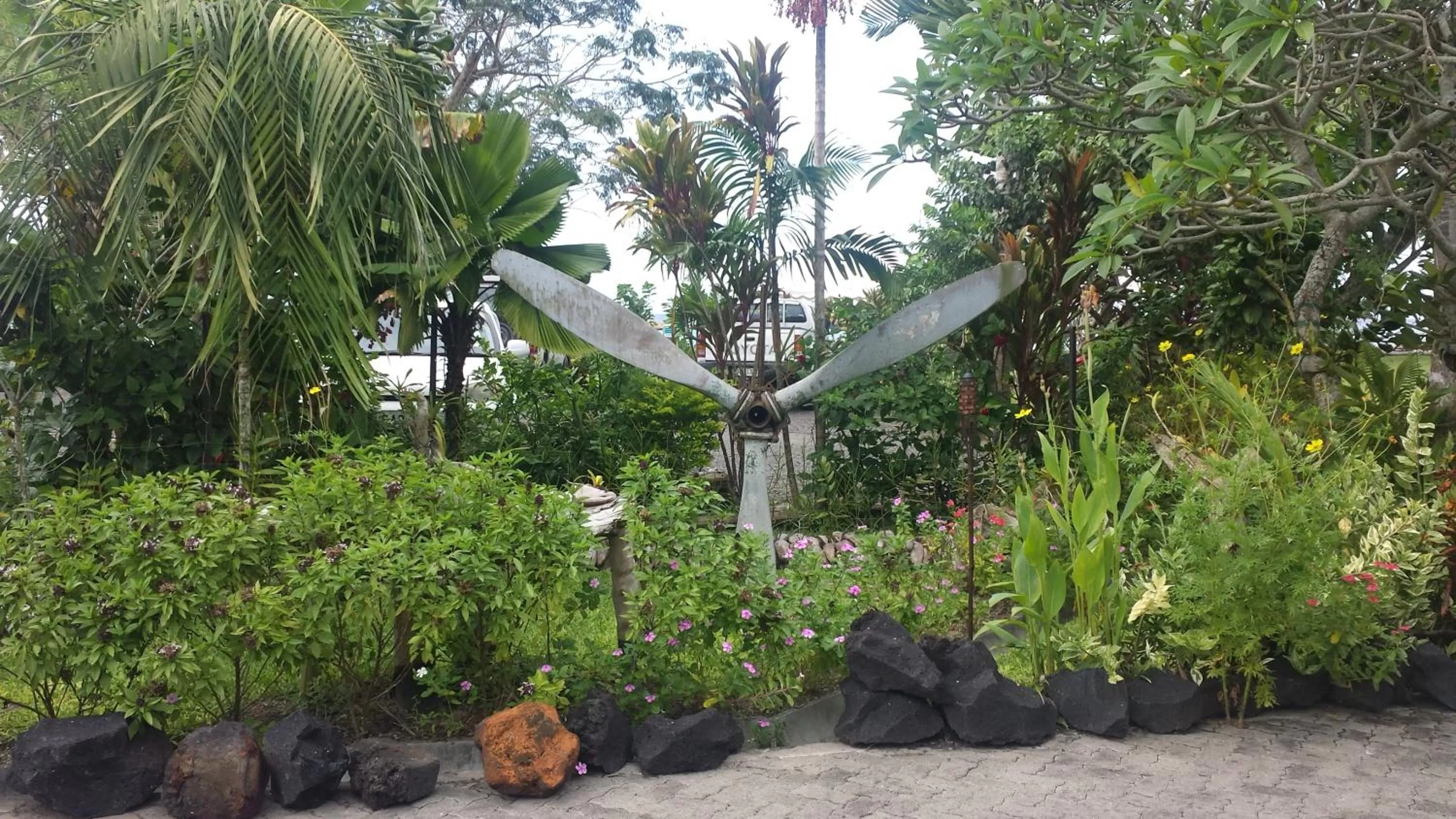 Garden in Rapopo Plantation Resort