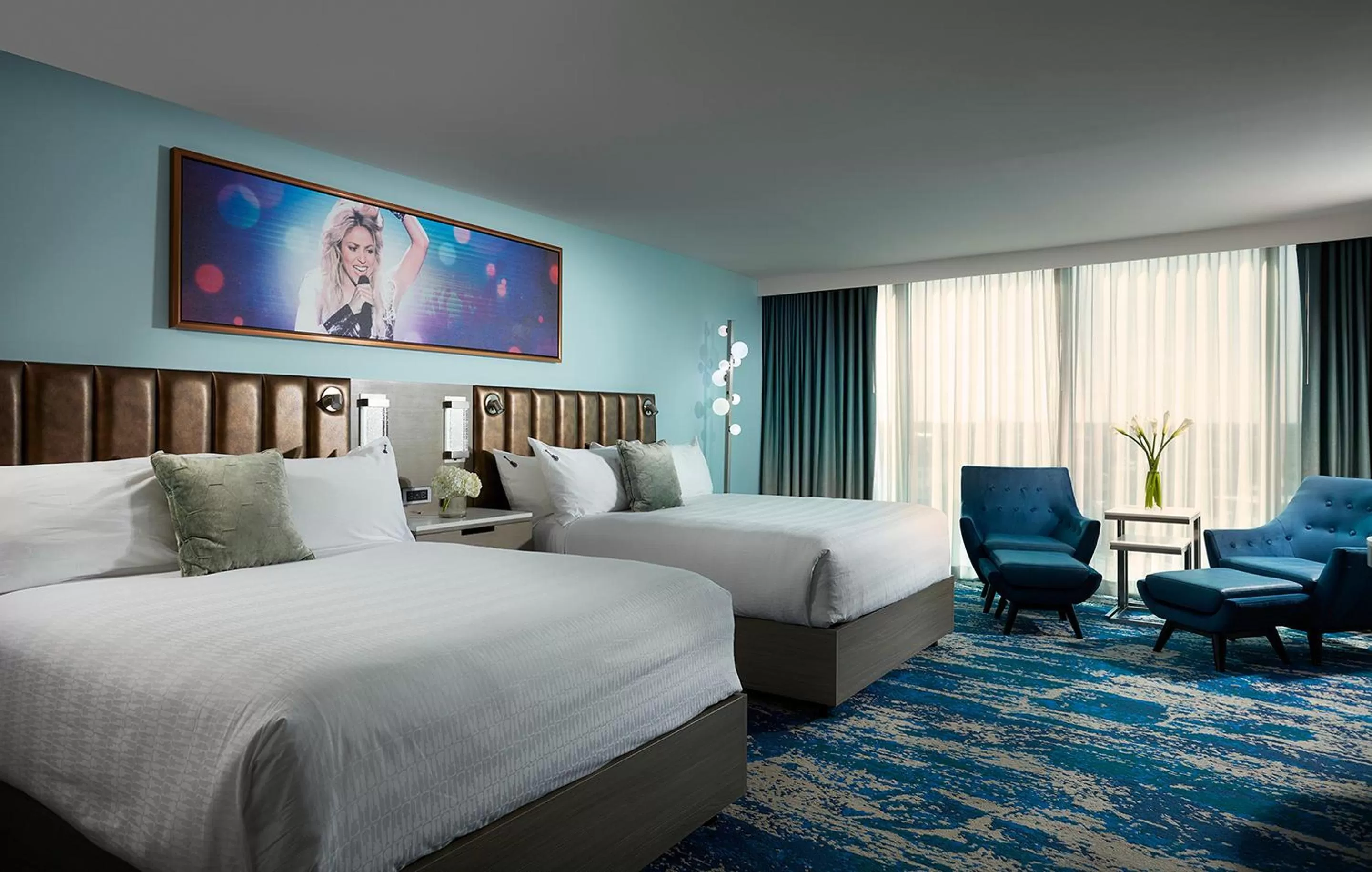 Photo of the whole room, Bed in Hard Rock Hotel Daytona Beach