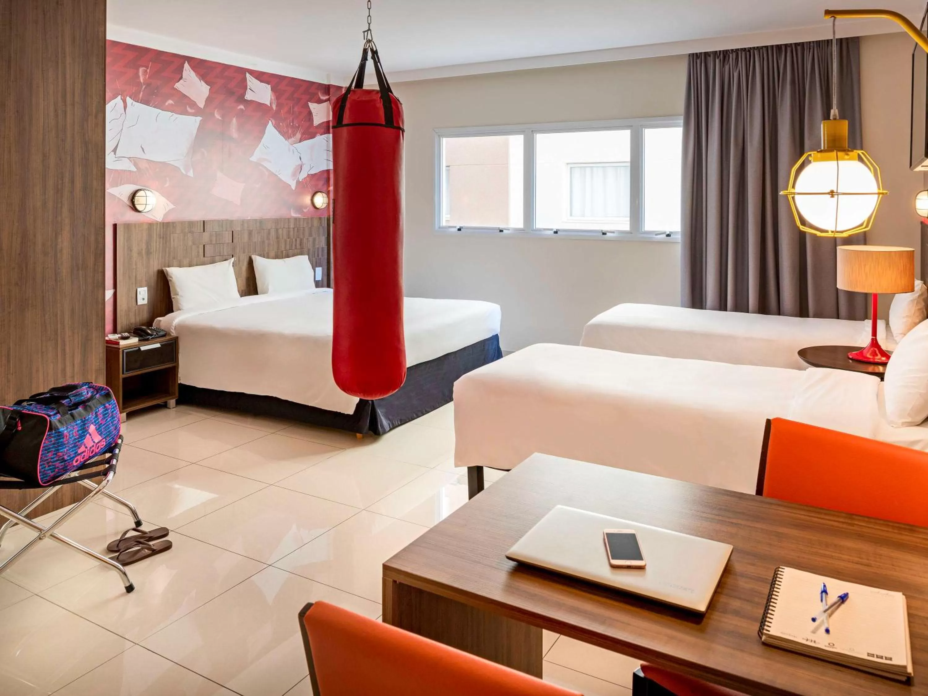 Luxury Suite with One Double Bed in Hotel Cassino Tower Piracicaba by Nacional Inn