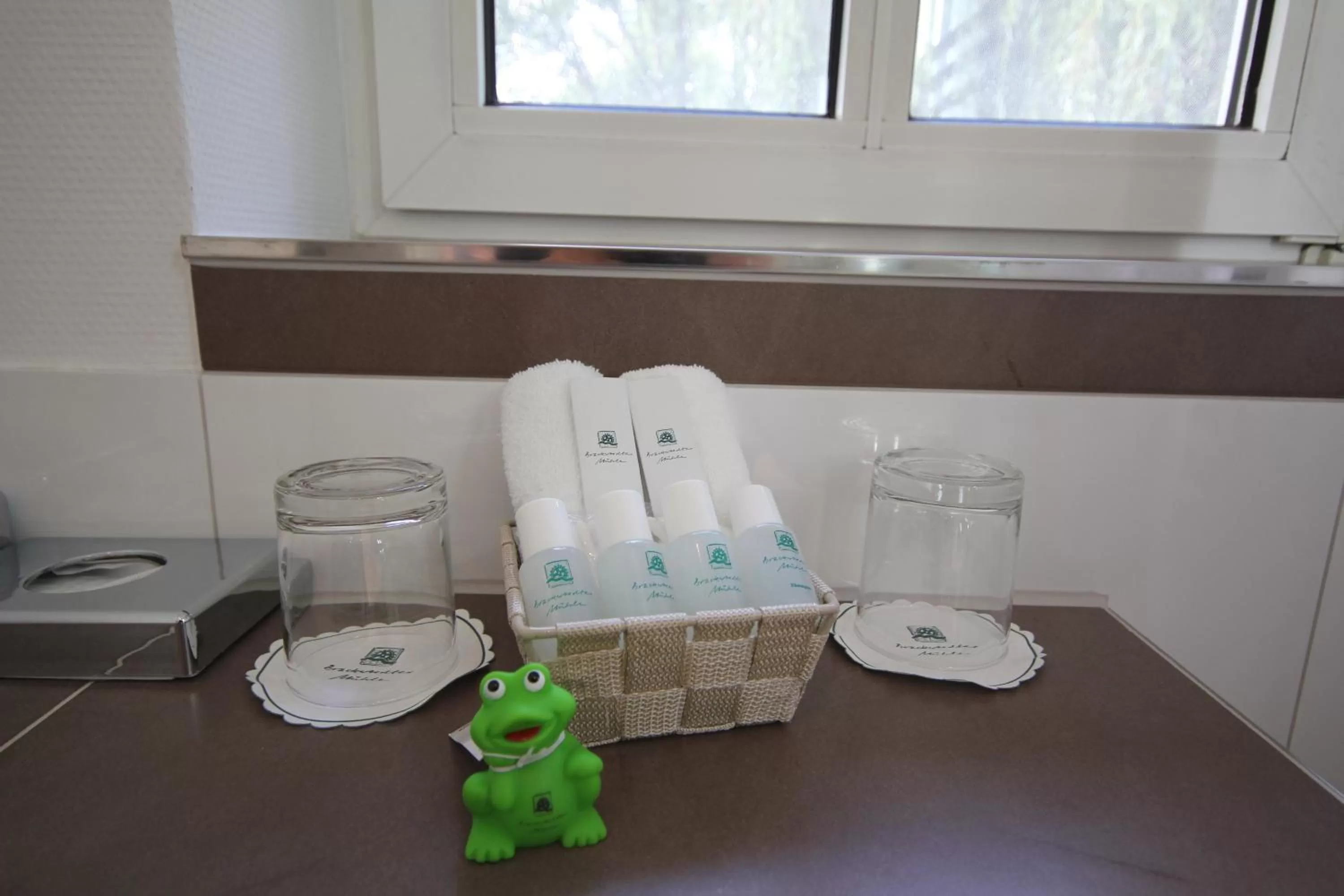 Bathroom in Brackstedter Mühle e.K.