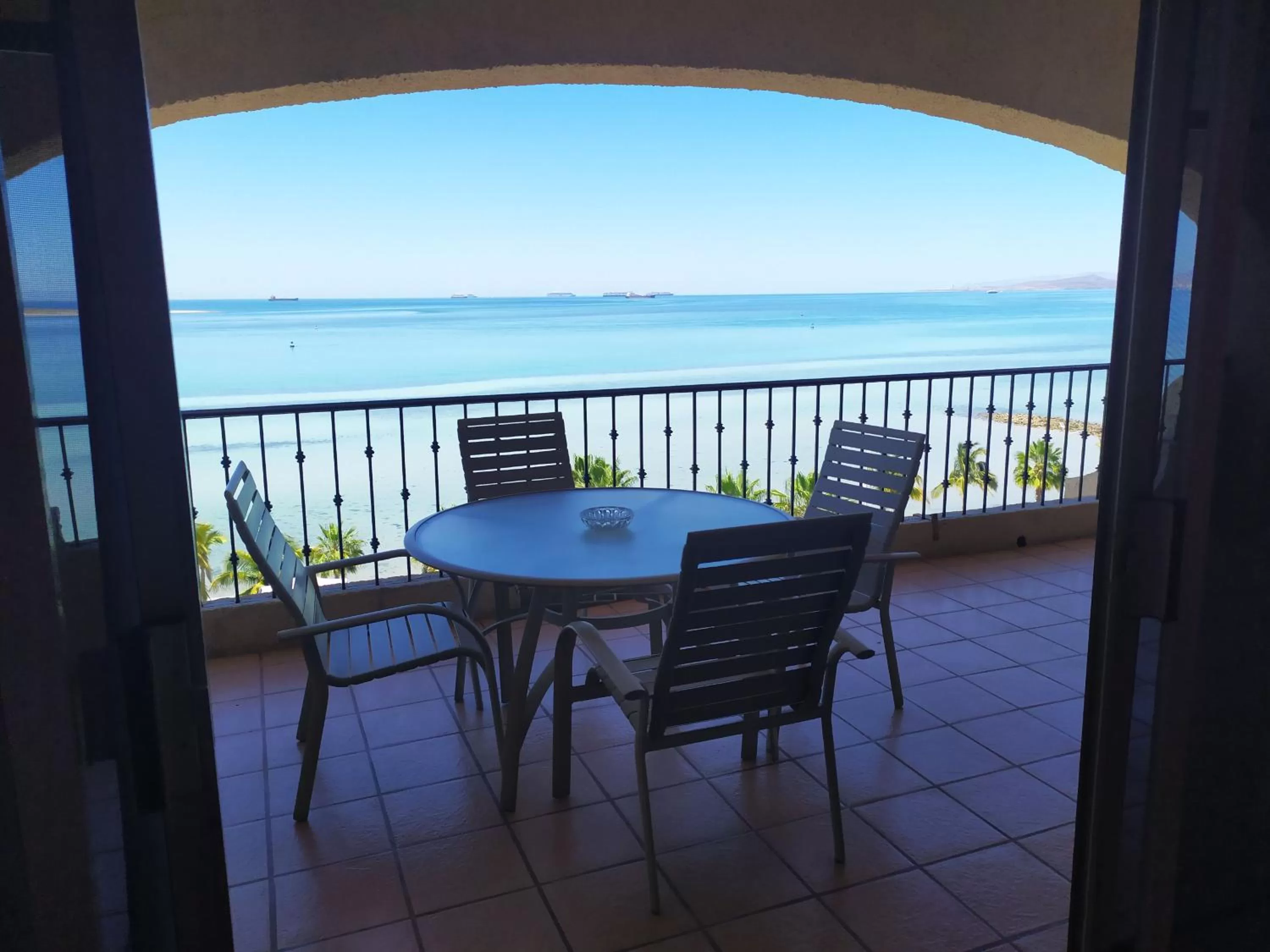 Balcony/Terrace in Las Gaviotas Condo-Hotel La Paz BCS