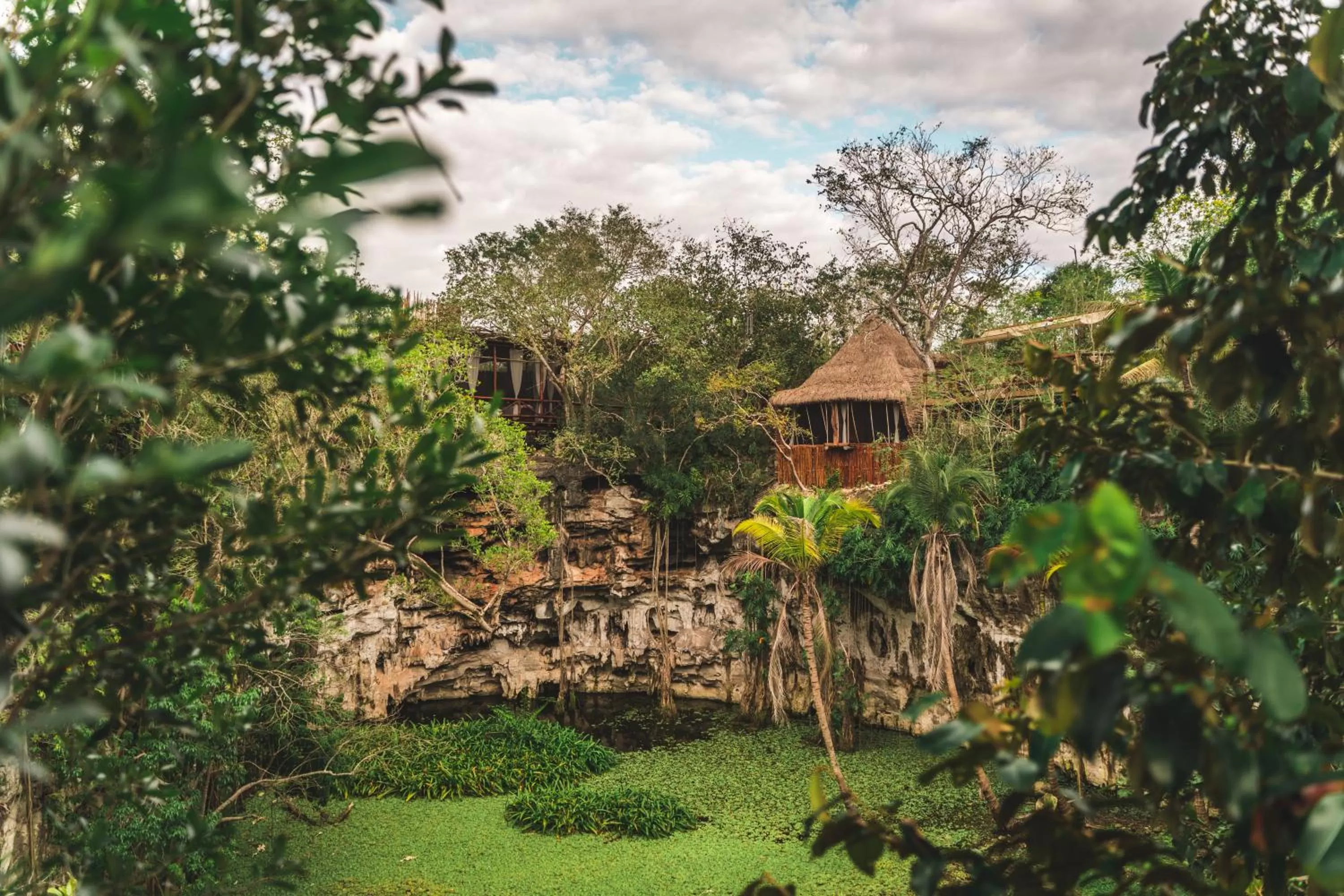 Natural landscape in Destino Mío Mayan Jungle Retreat
