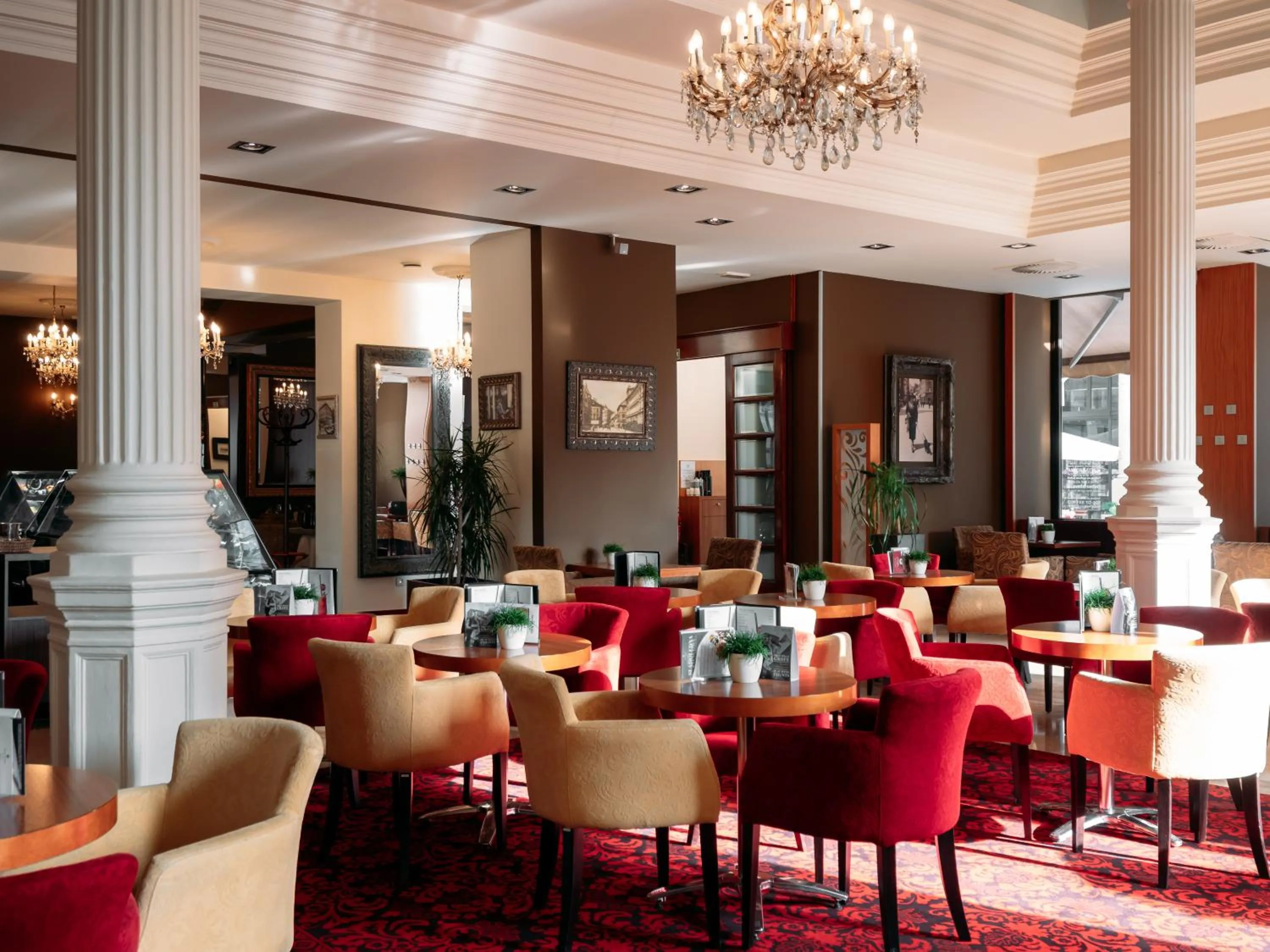 Lounge or bar in Hotel Evropa