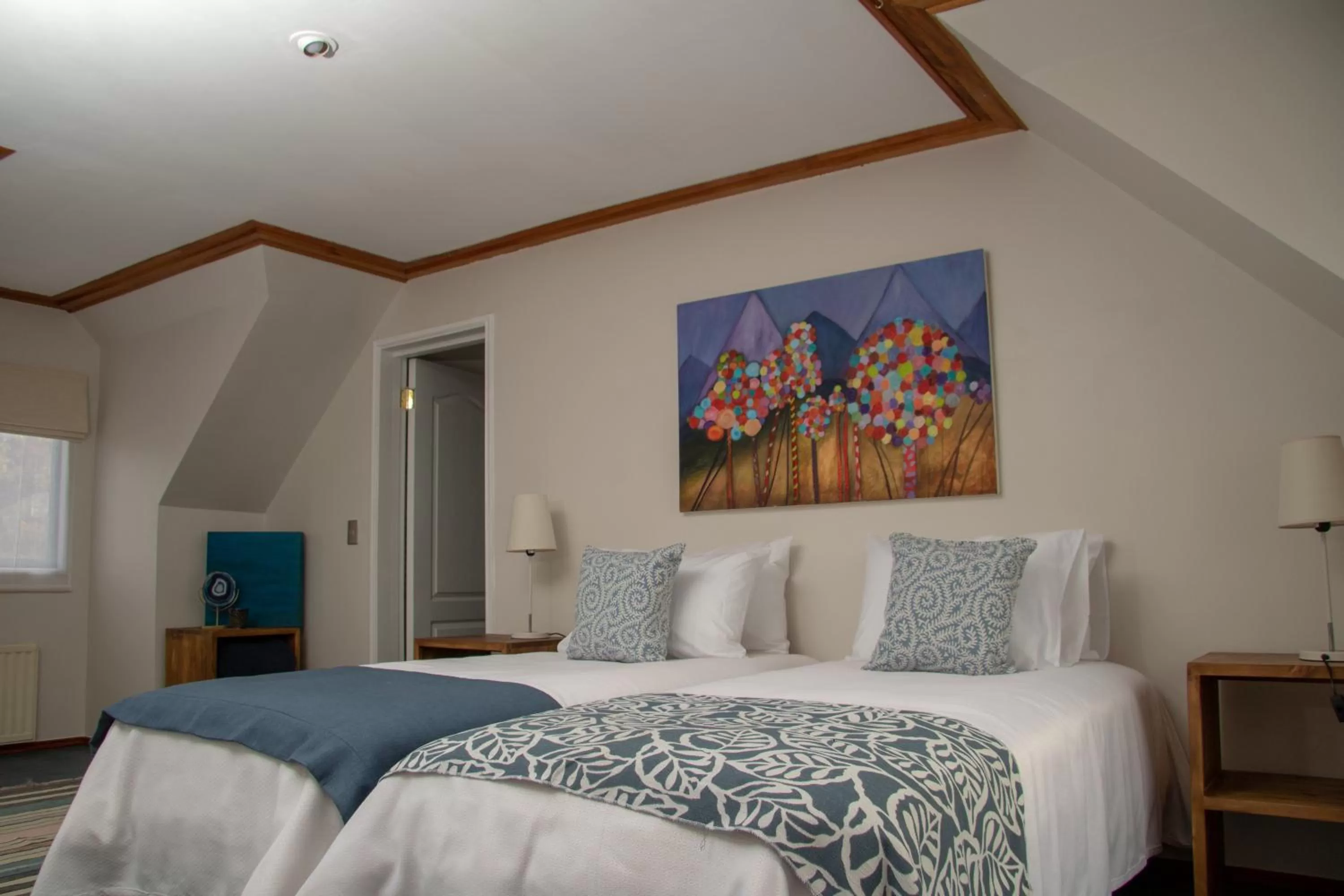 Bed in Hotel Casa Marron