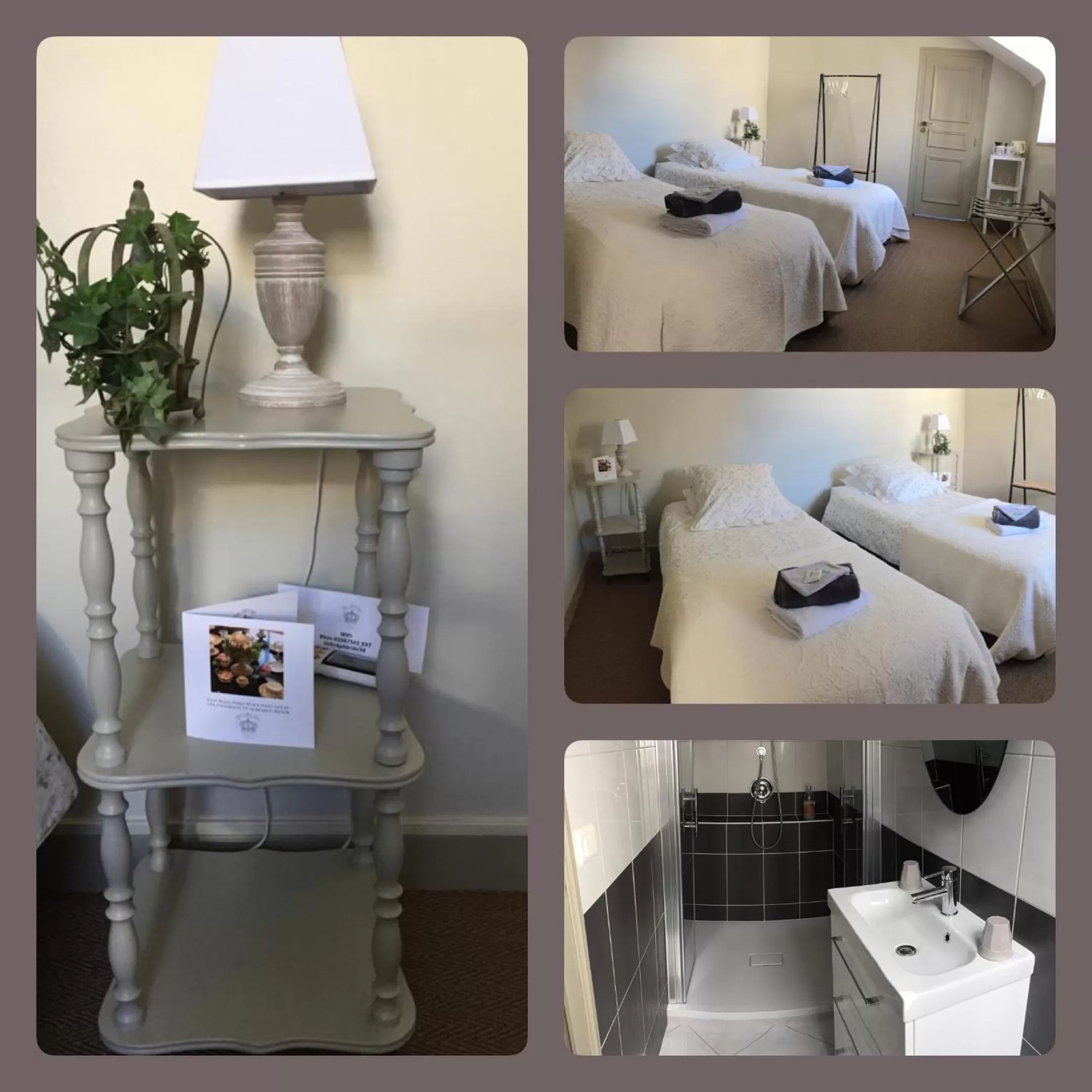 Bed in Au 16 Place Saint Louis