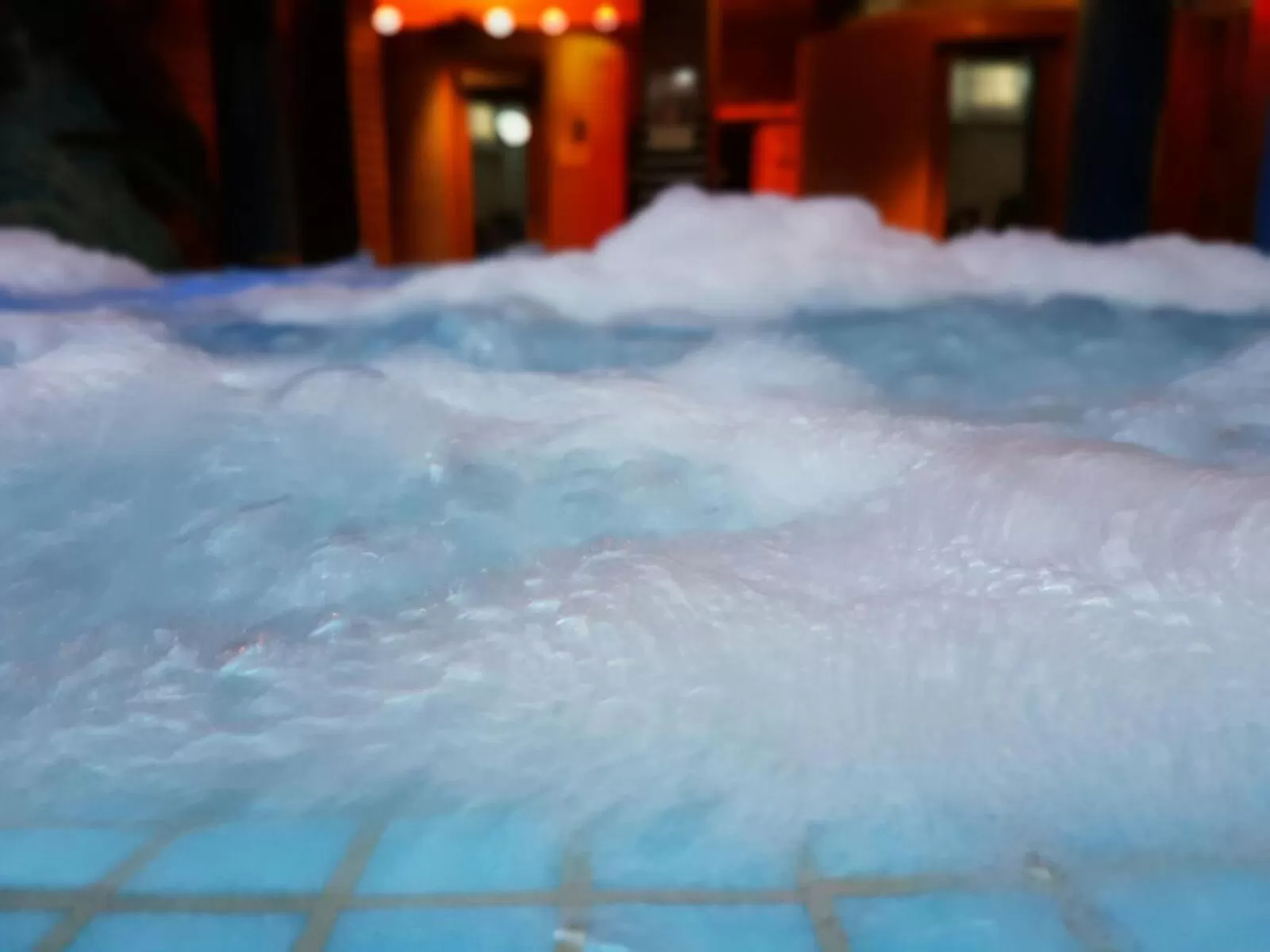 Hot Tub in Hotel Rosa Blu