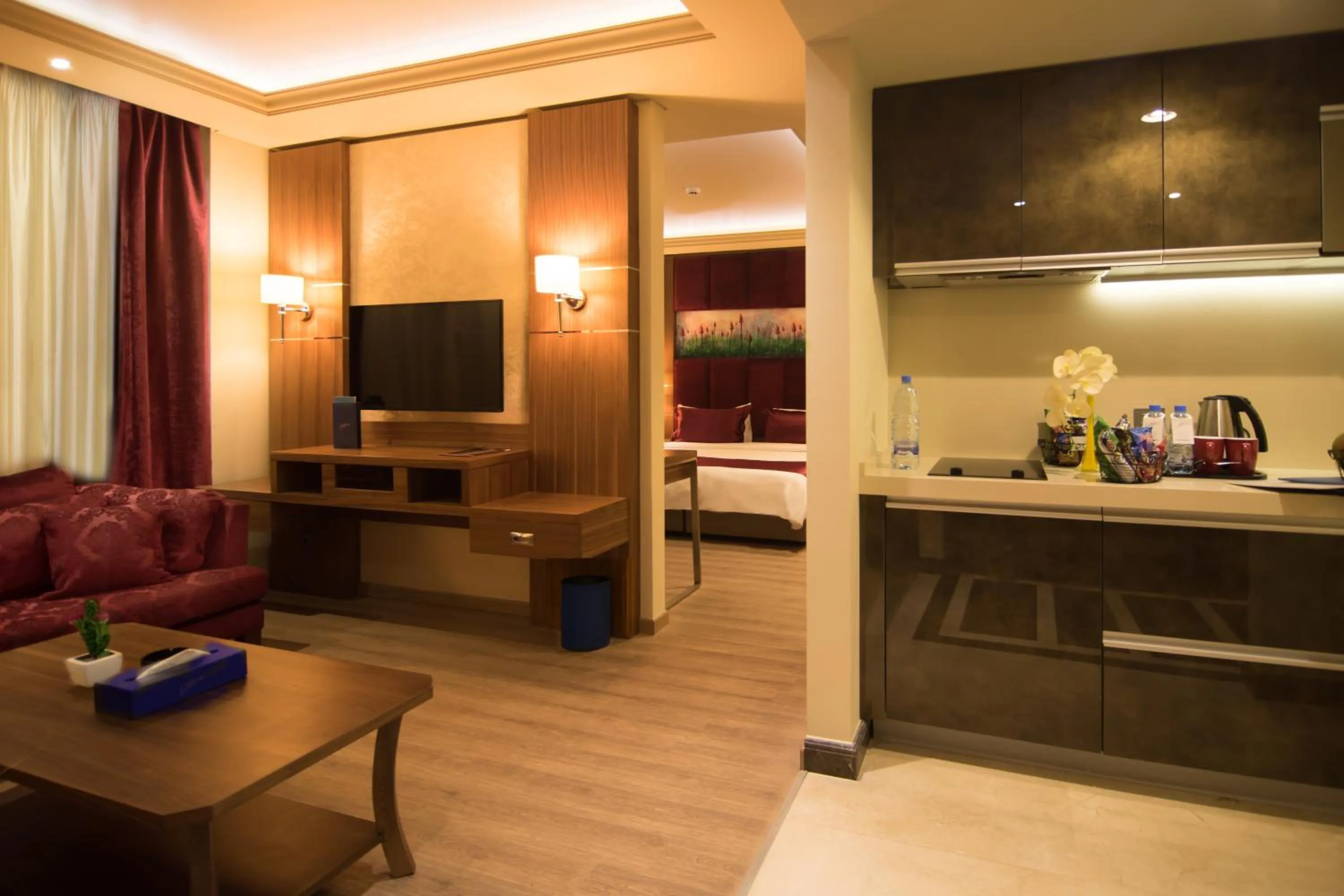 Living room in Gems Hotel