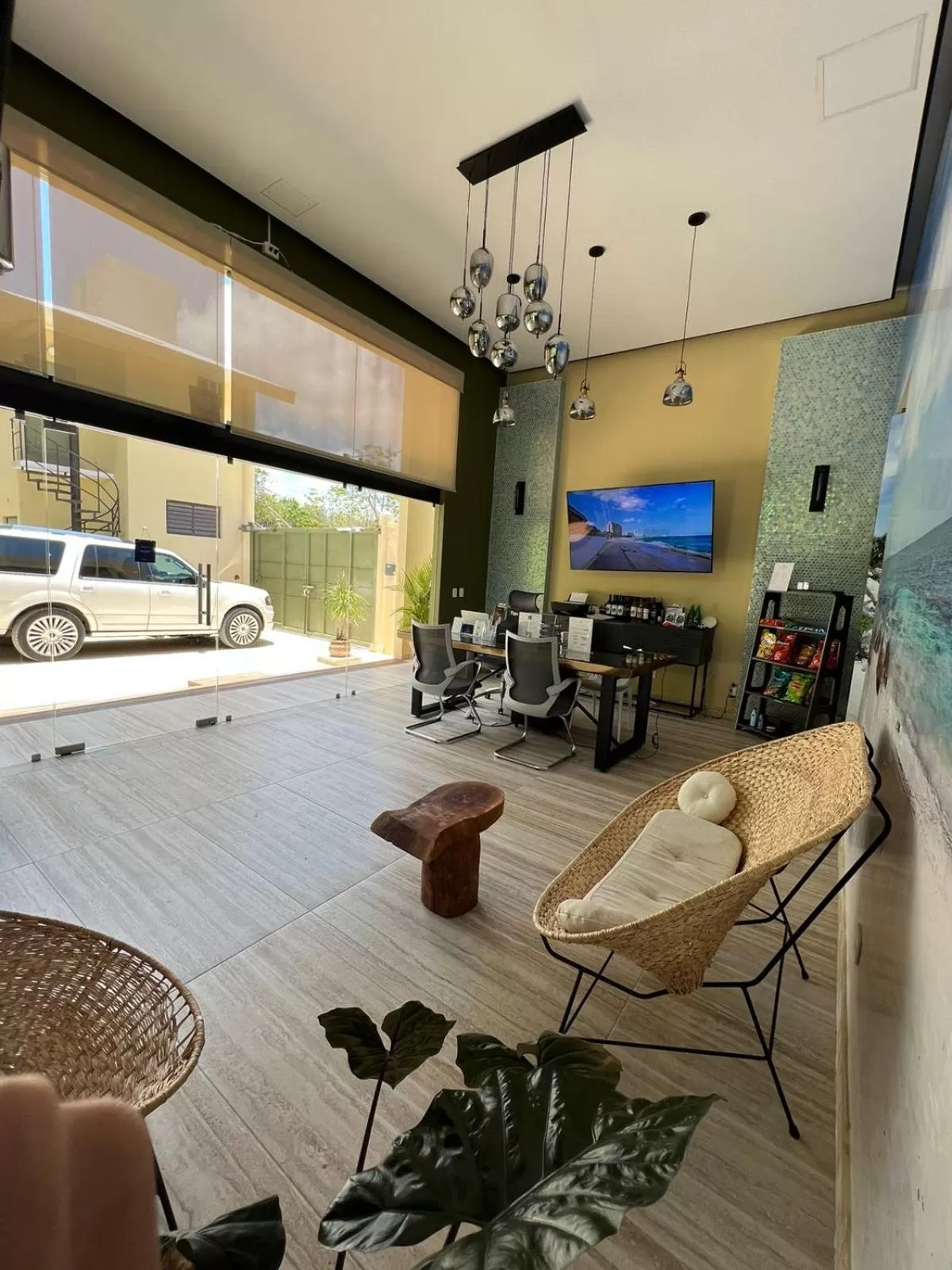 Lobby or reception in LOL-HA Hotel Boutique Aeropuerto Cancún