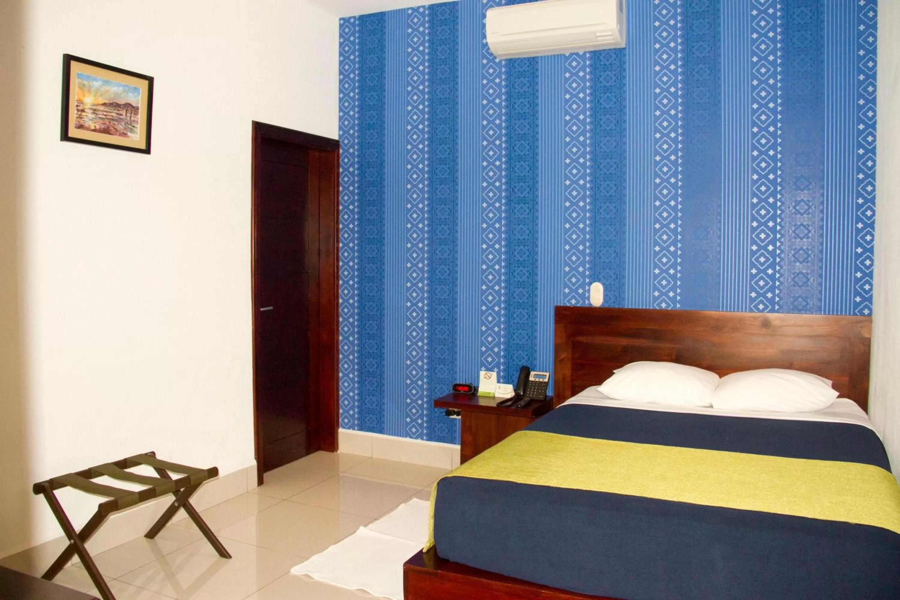 Bed in Hotel Agualcas