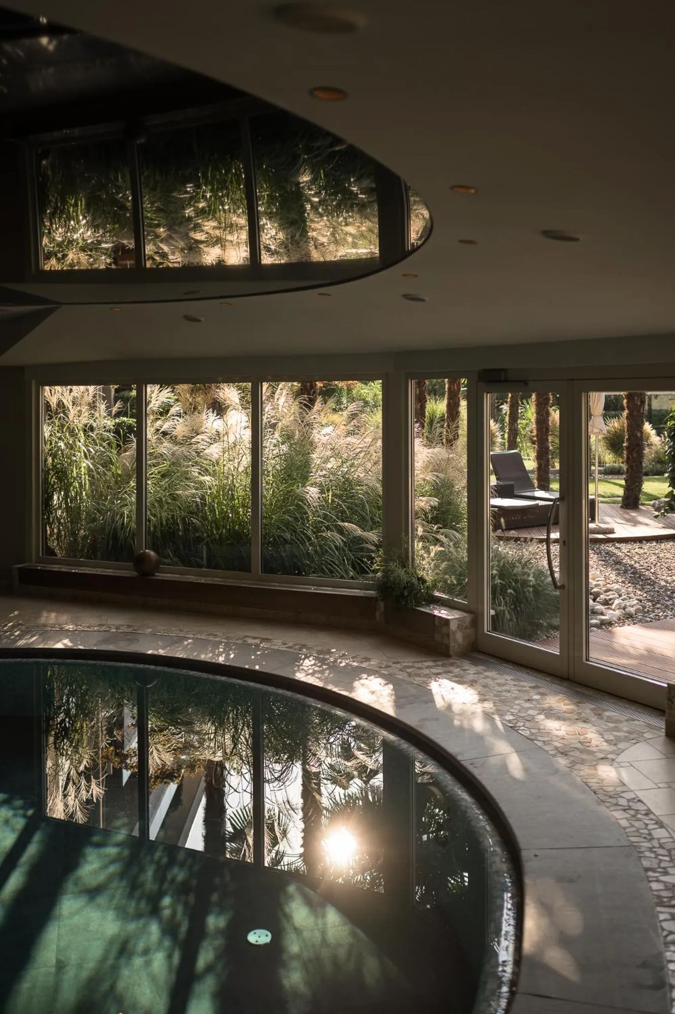 Swimming pool in Hotel Das Dorner