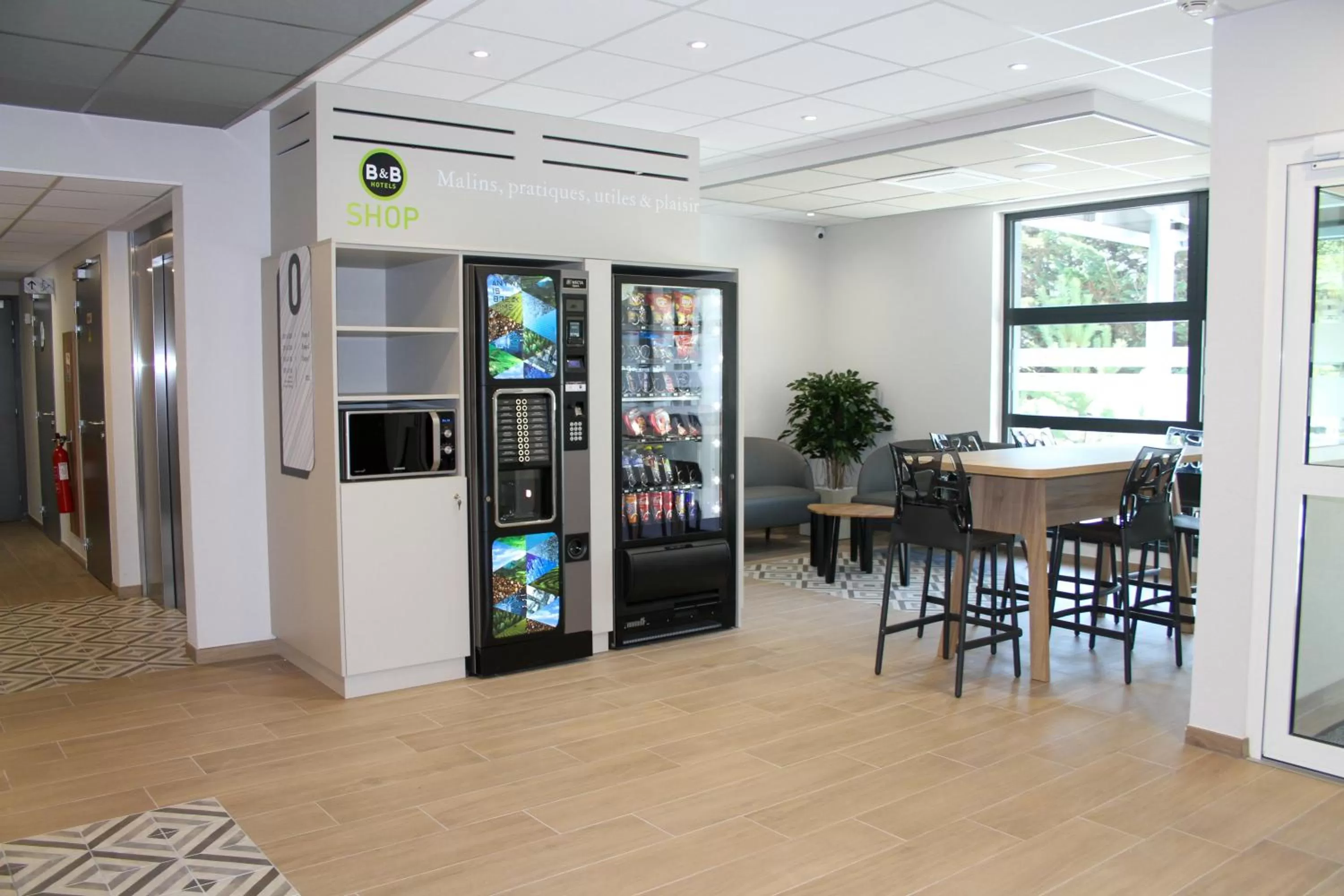 Seating area in B&B HOTEL Aix-les-Bains