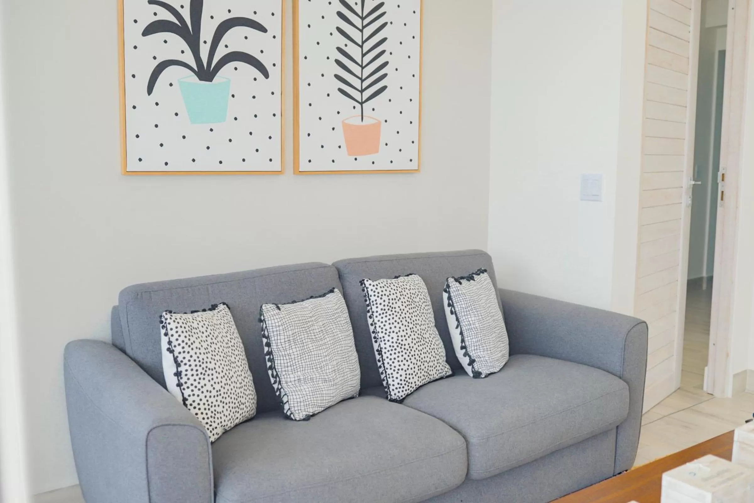 Seating Area in Playa Caracol Residences