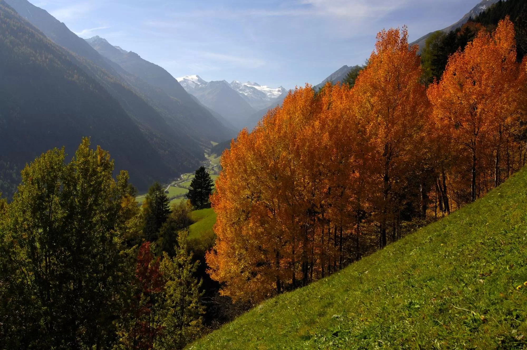 Natural landscape in Gasthof Sportalm