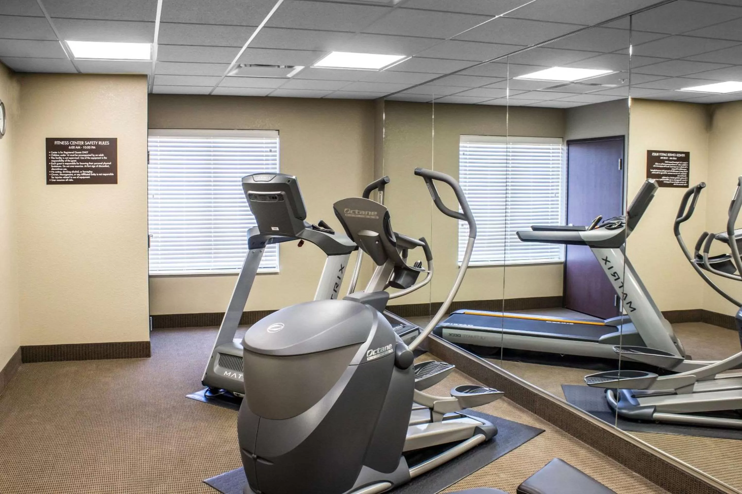 Fitness centre/facilities in Sleep Inn & Suites Fort Dodge