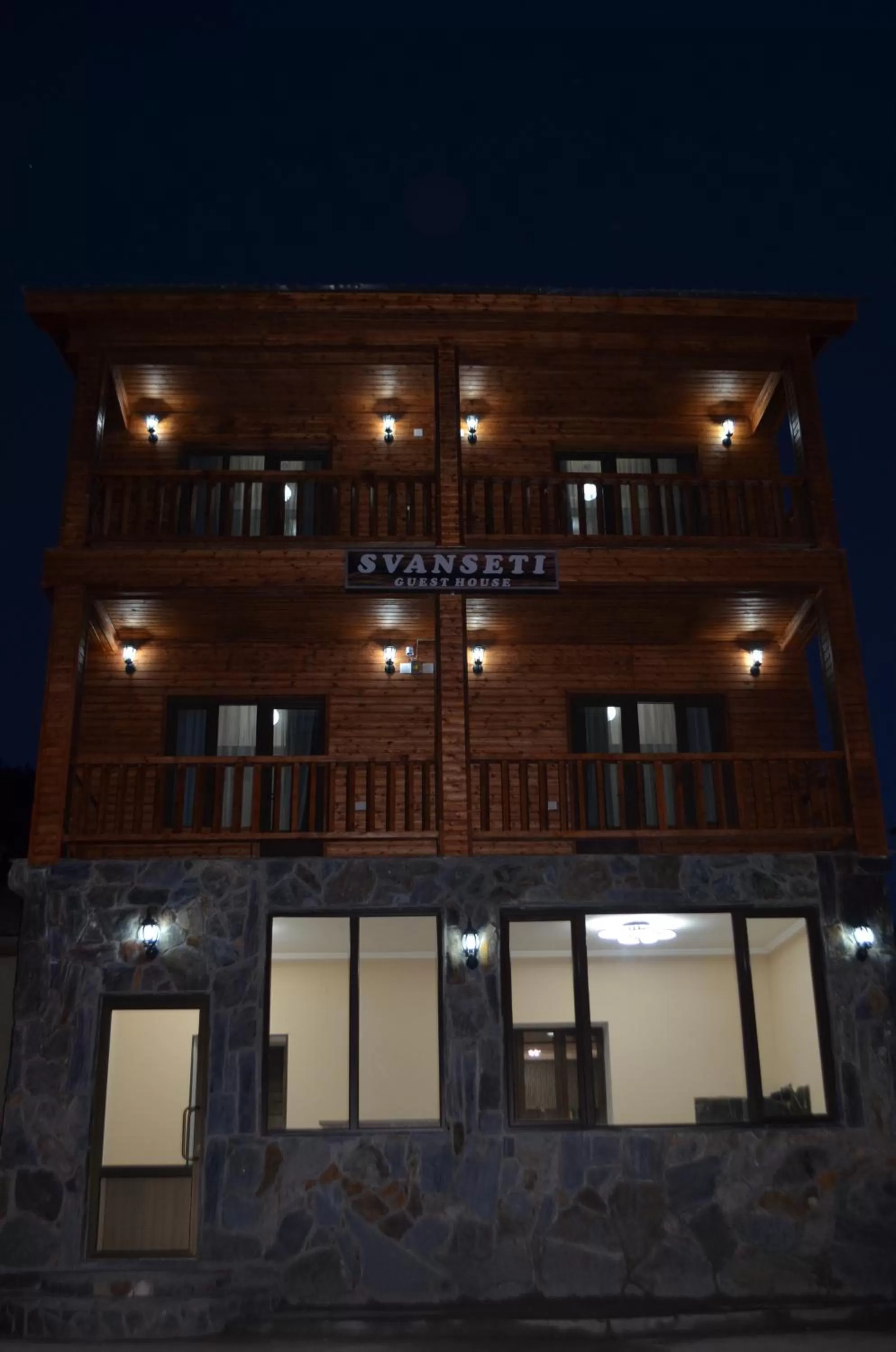 Facade/entrance, Property Building in Hotel Svanseti