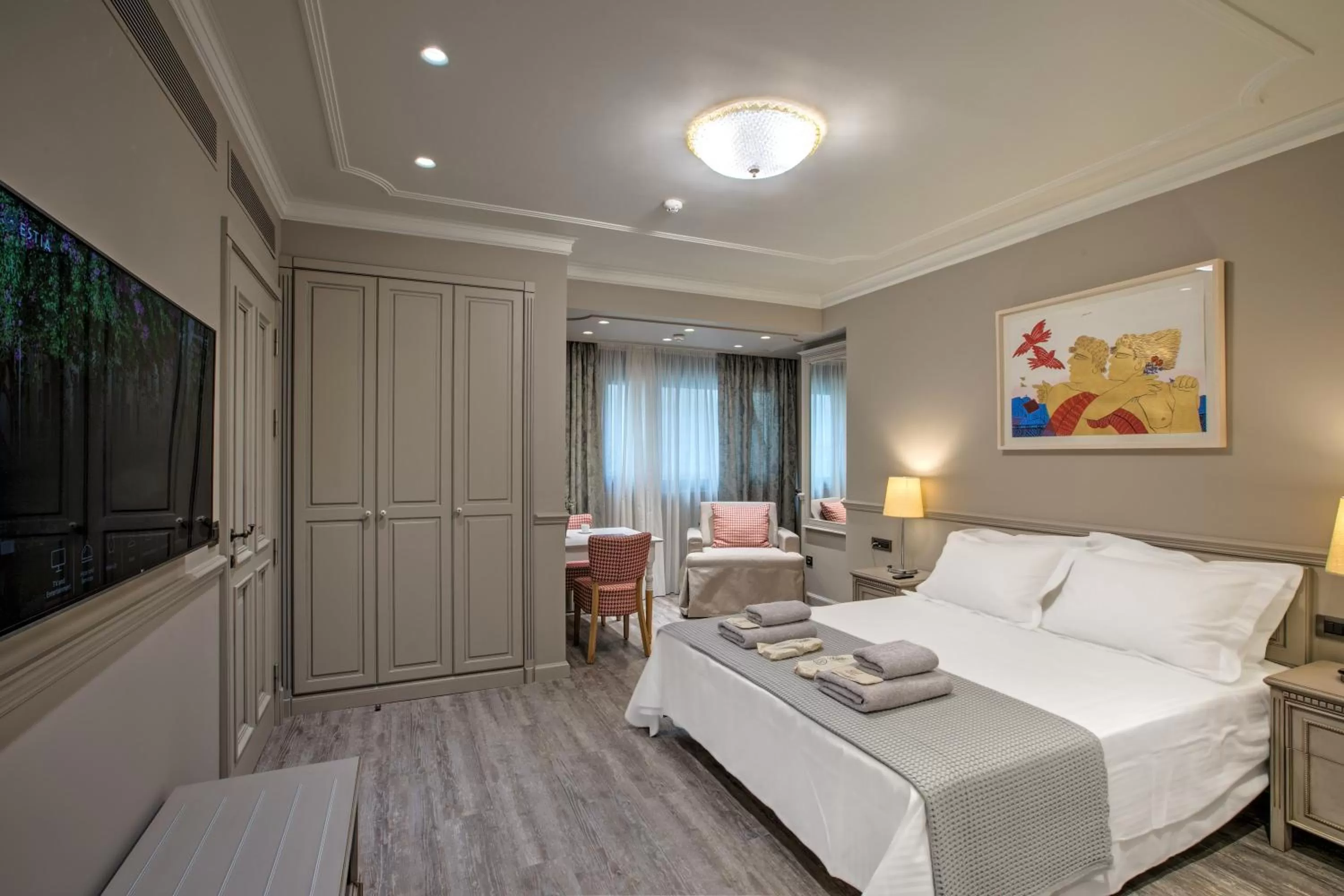 Bedroom, Bed in Estia Boutique Apartments