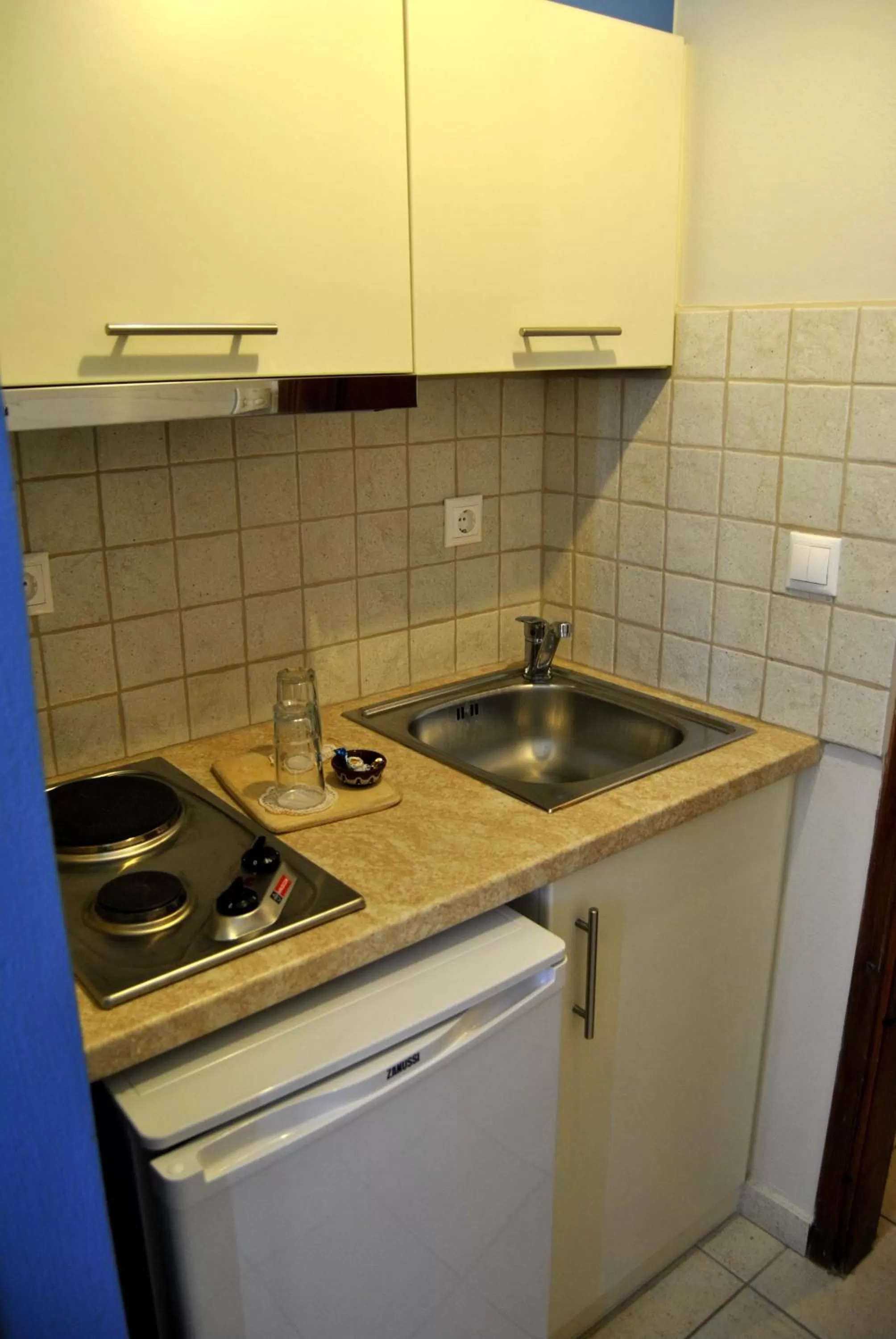 Kitchen or kitchenette in Filoxenia Studios