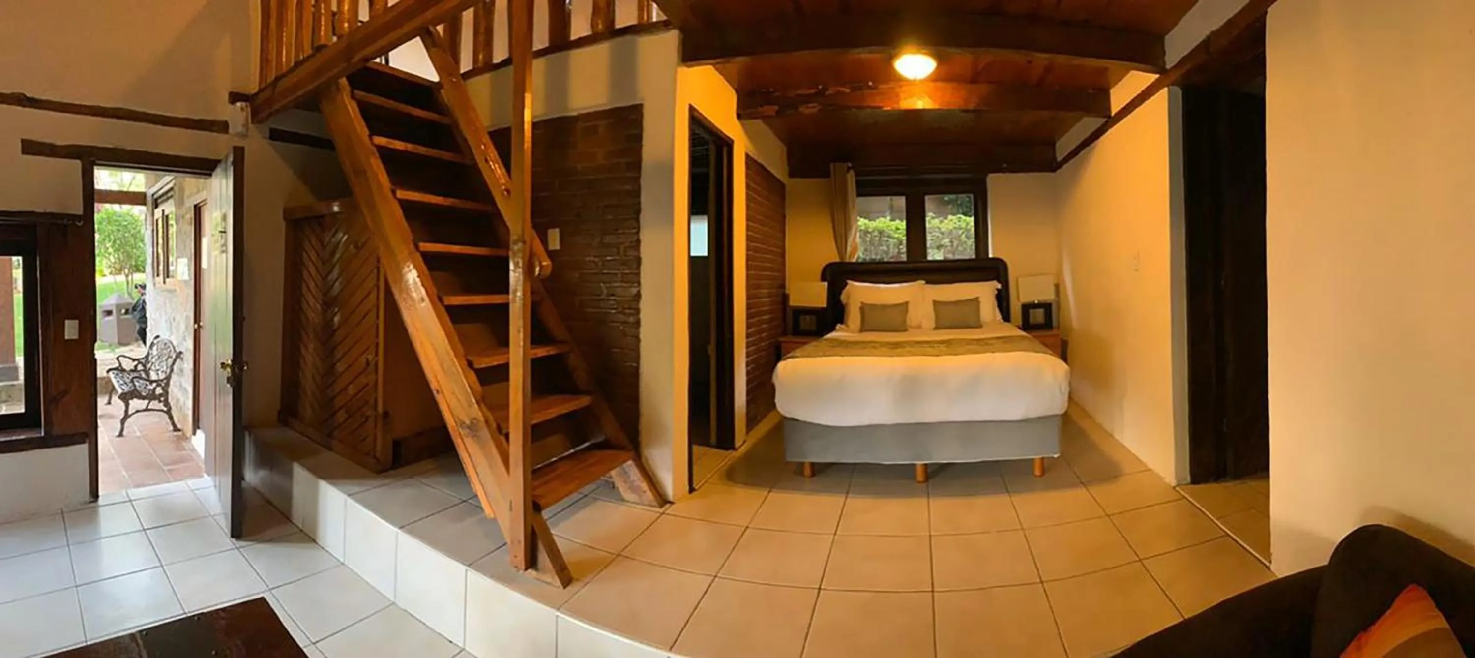 Floor plan, Bed in Loto Azul Resort & Spa