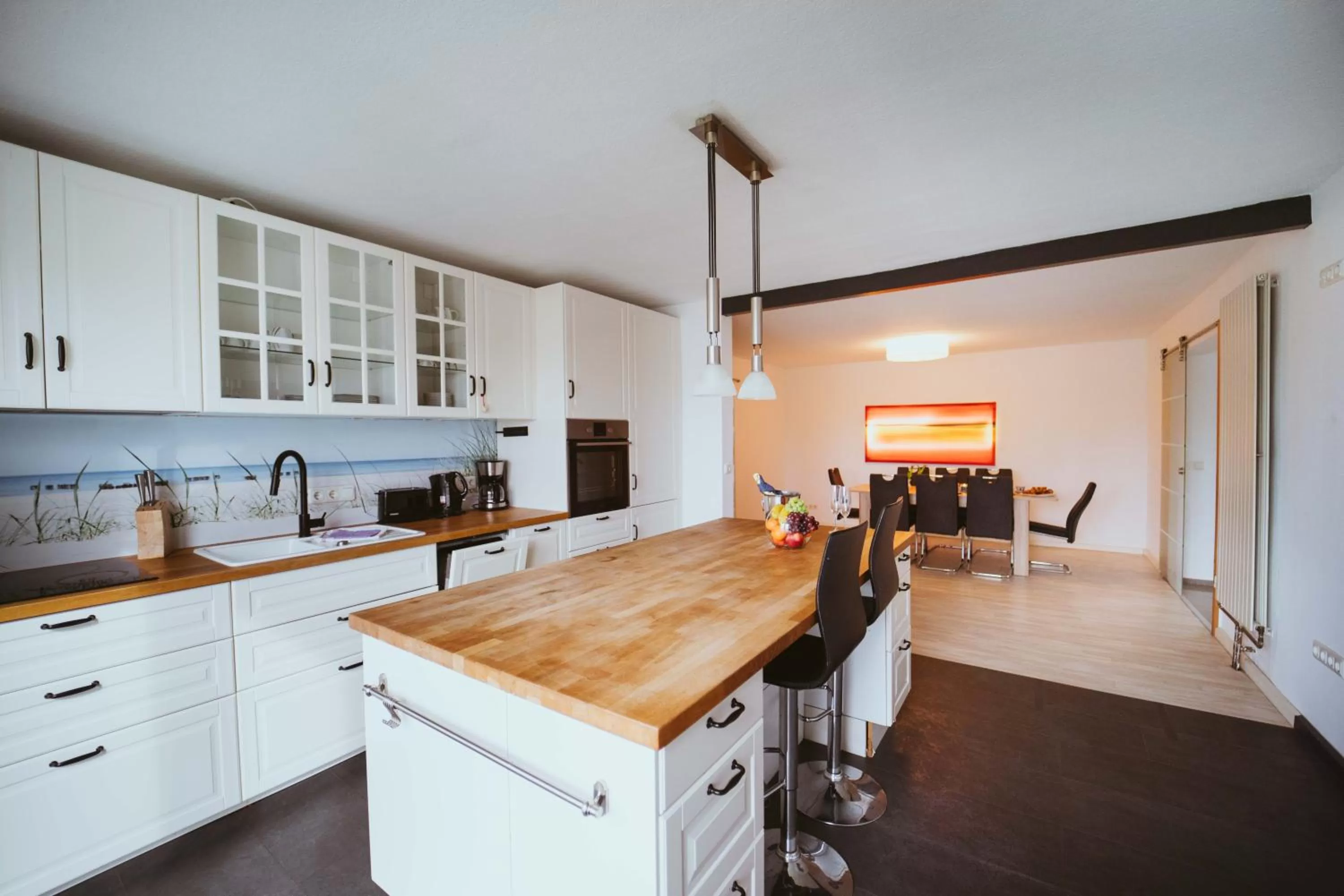 Kitchen or kitchenette, Kitchen/Kitchenette in Aparthotel Stralsund Studios und Apartments