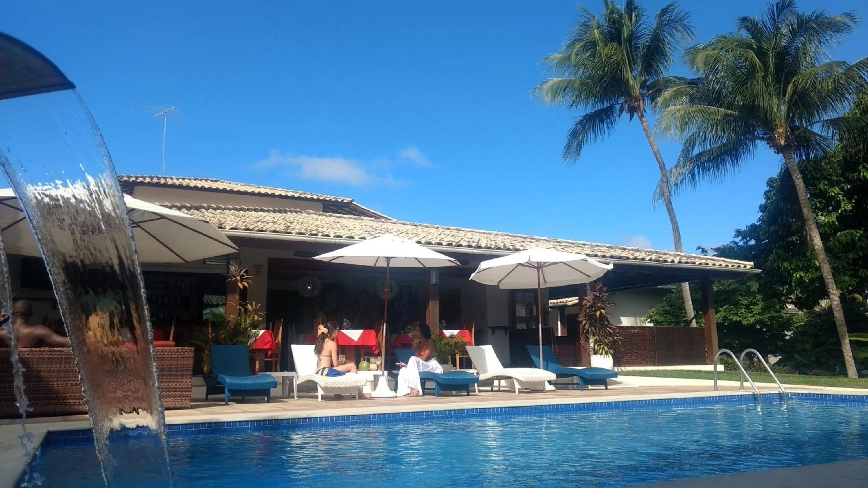 Swimming Pool in Hotel Pousada Salvador Paradise