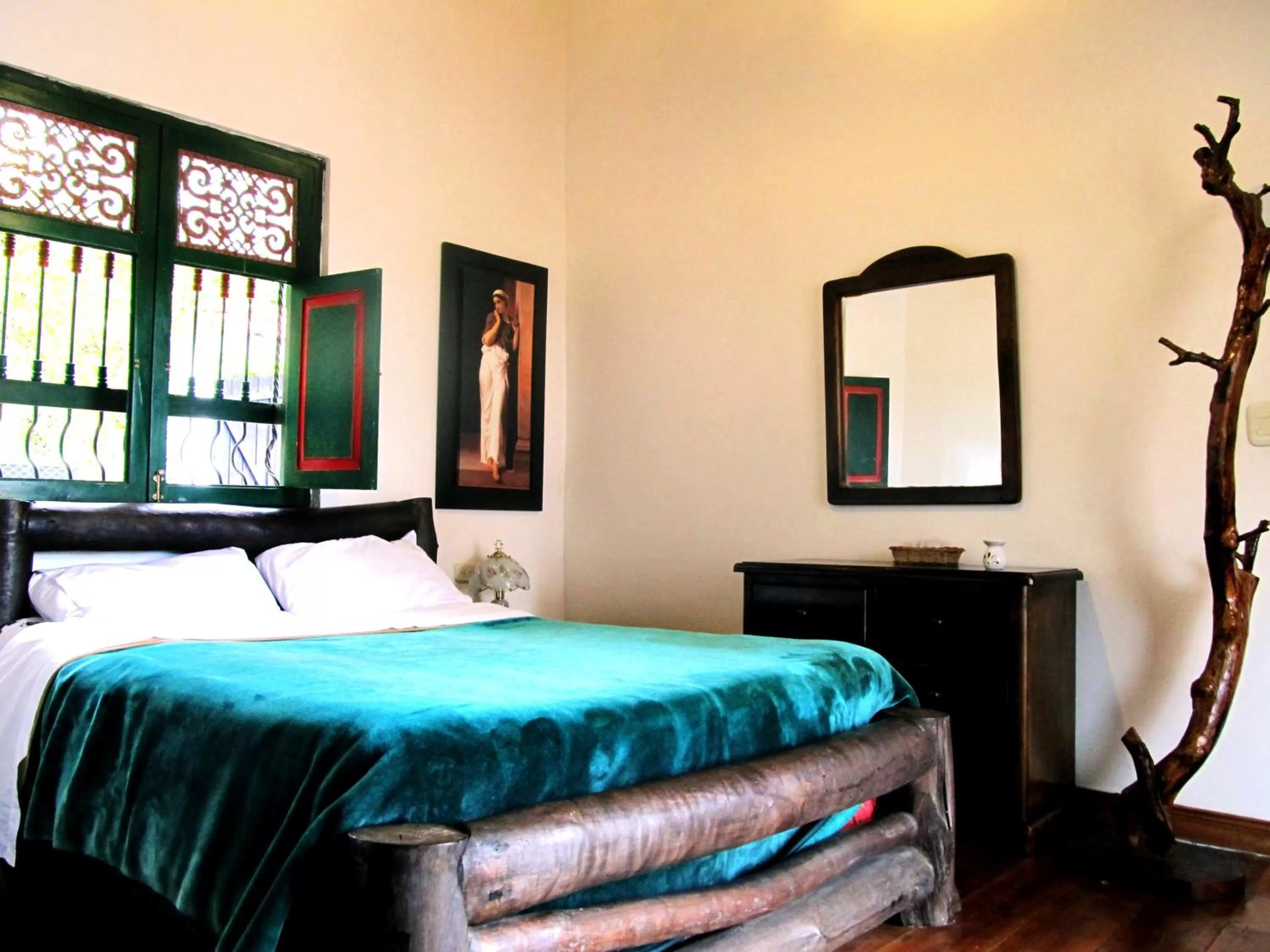 Bedroom, Bed in Finca Campestre La Adelita B&B