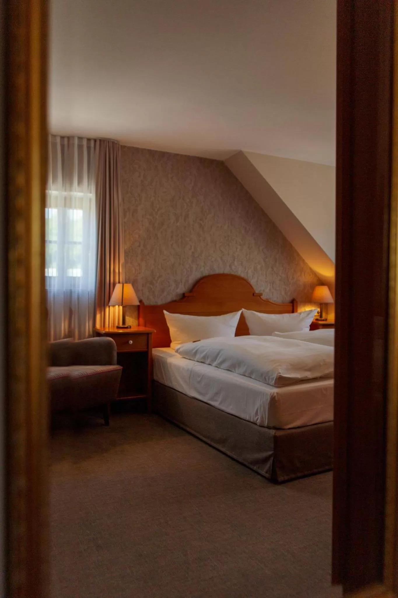 Bed in Hotel Ettrich & Elbresort Rathen