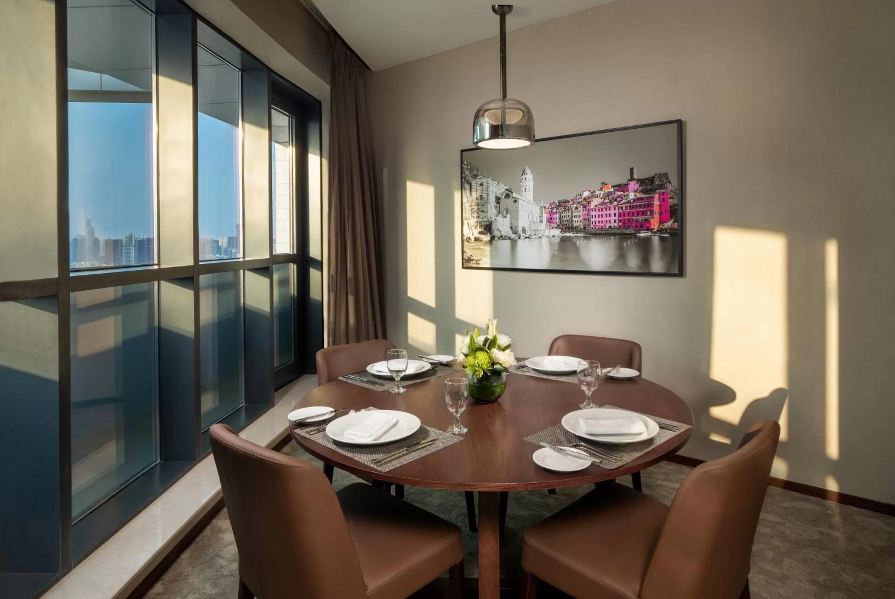 Dining area in Millennium Place Barsha Heights Hotel