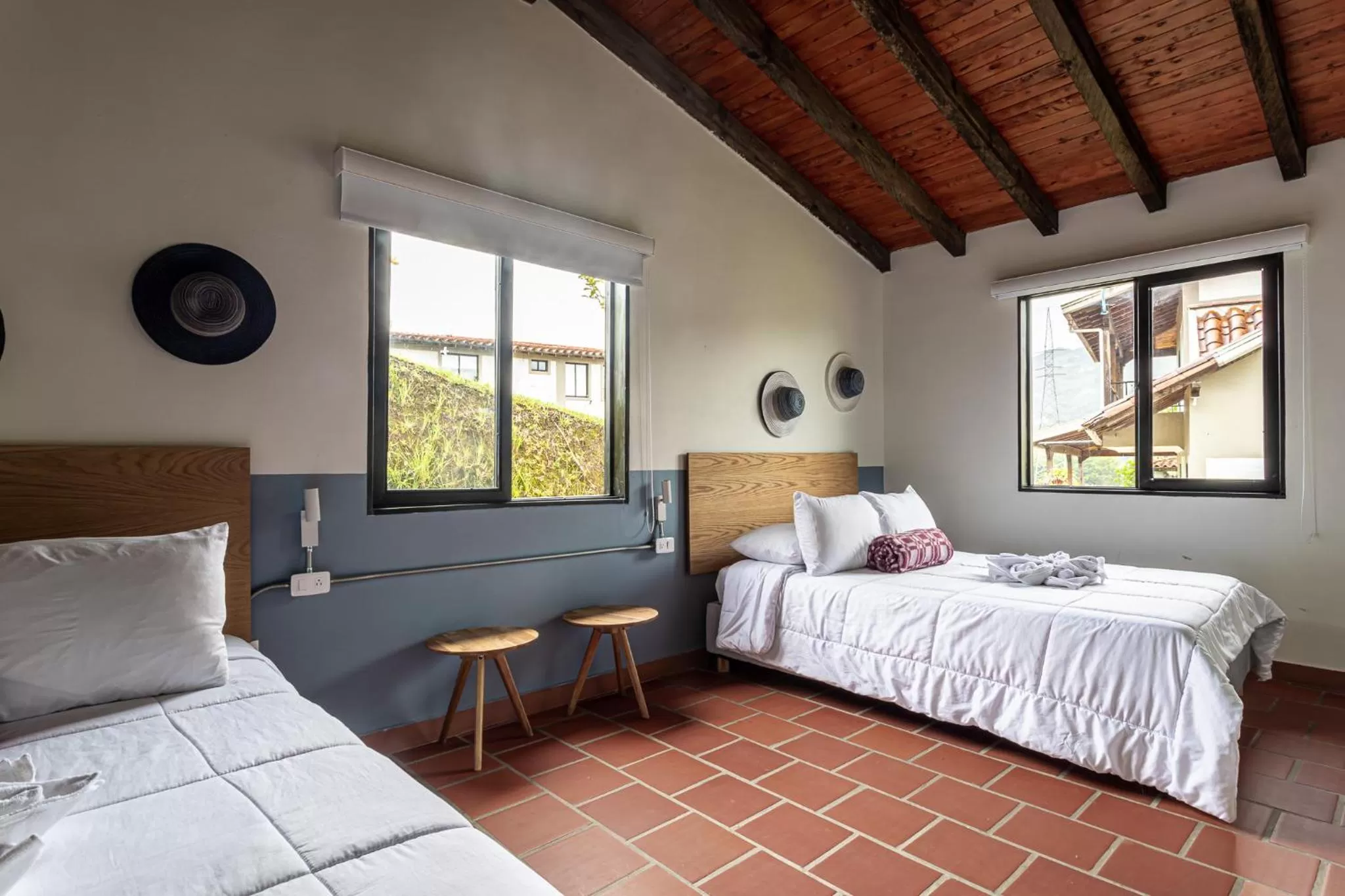 Bed in Soy Local Guatape