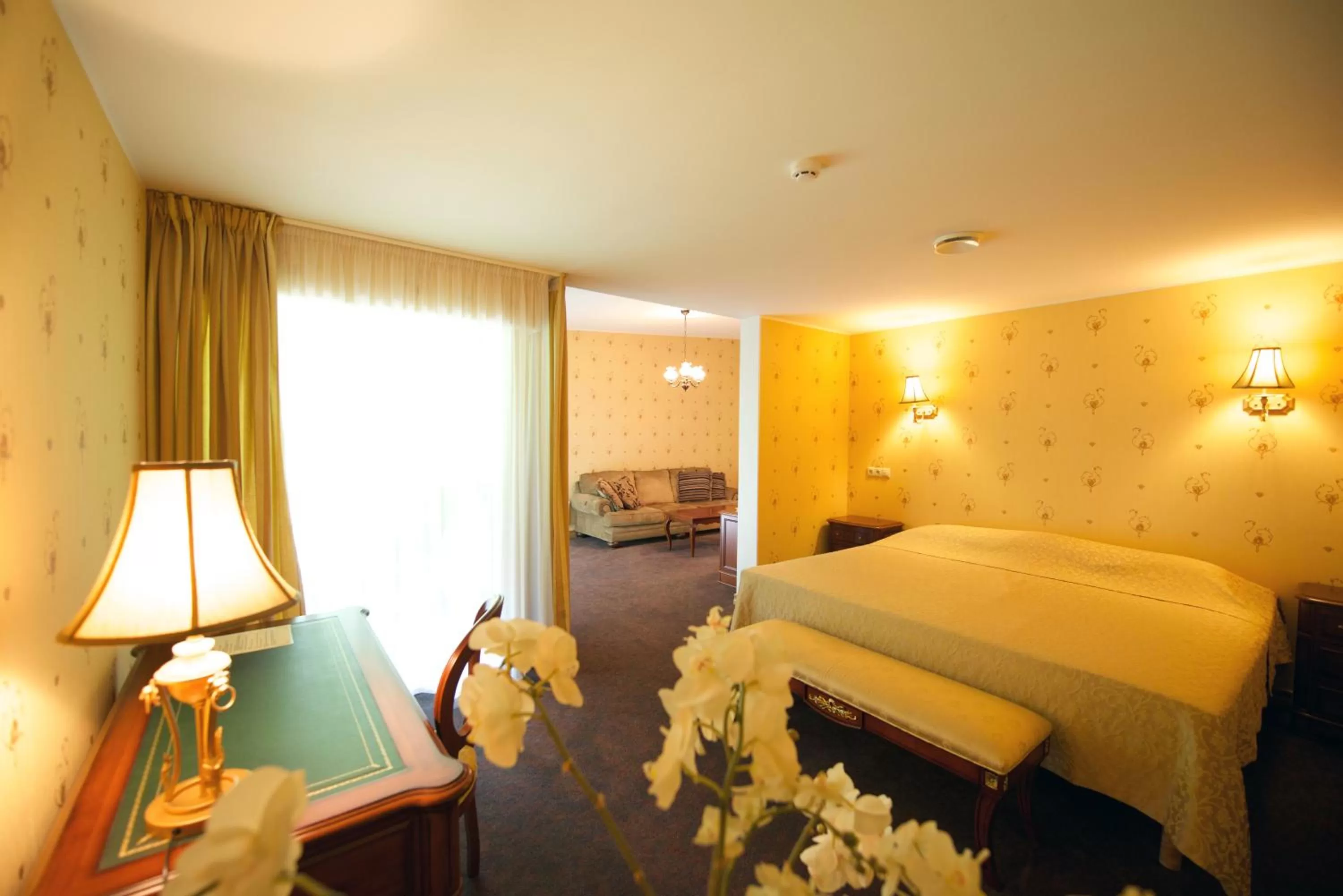 Bed in Villa Hotel Theresa