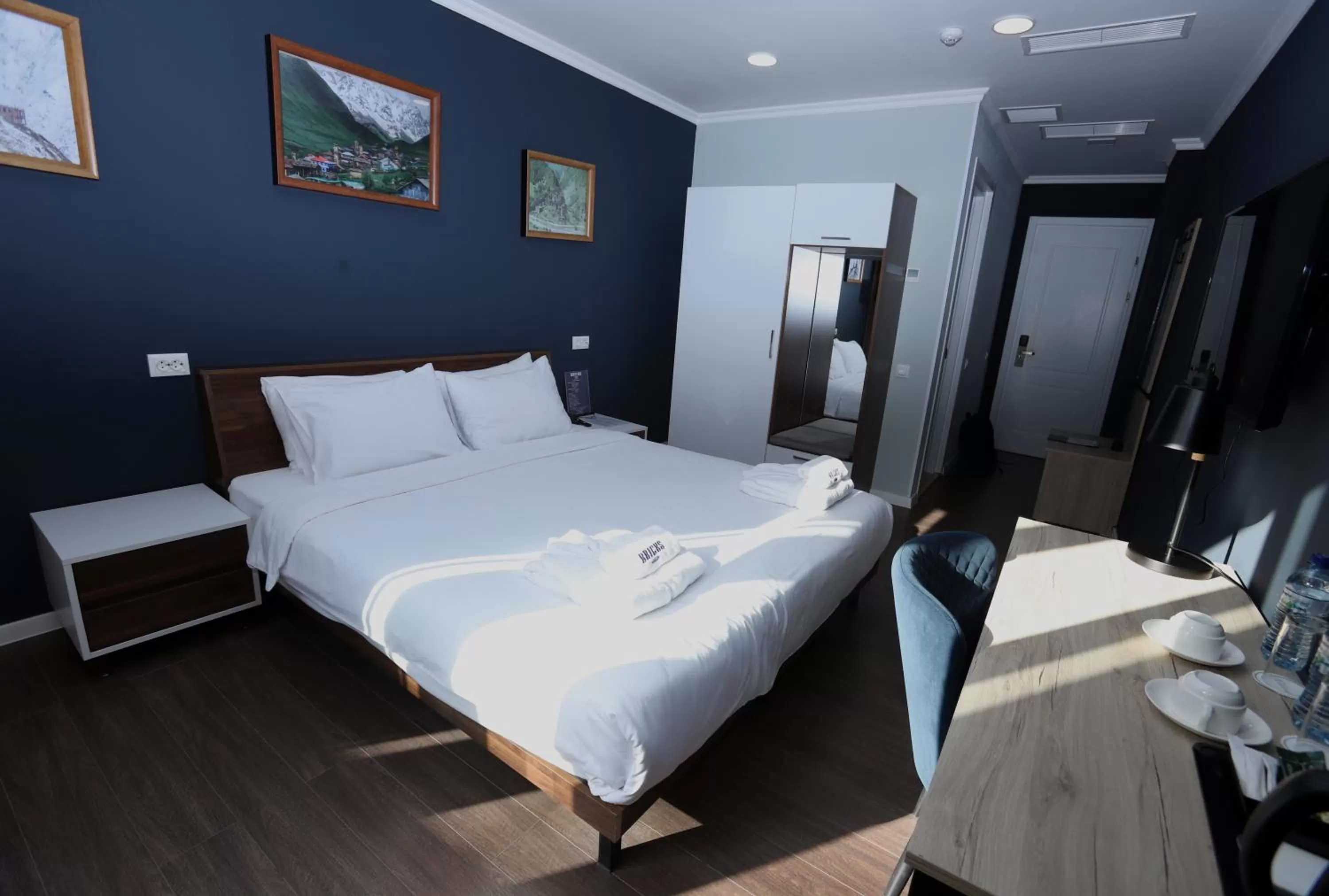 Photo of the whole room, Bed in Bricks Hotel