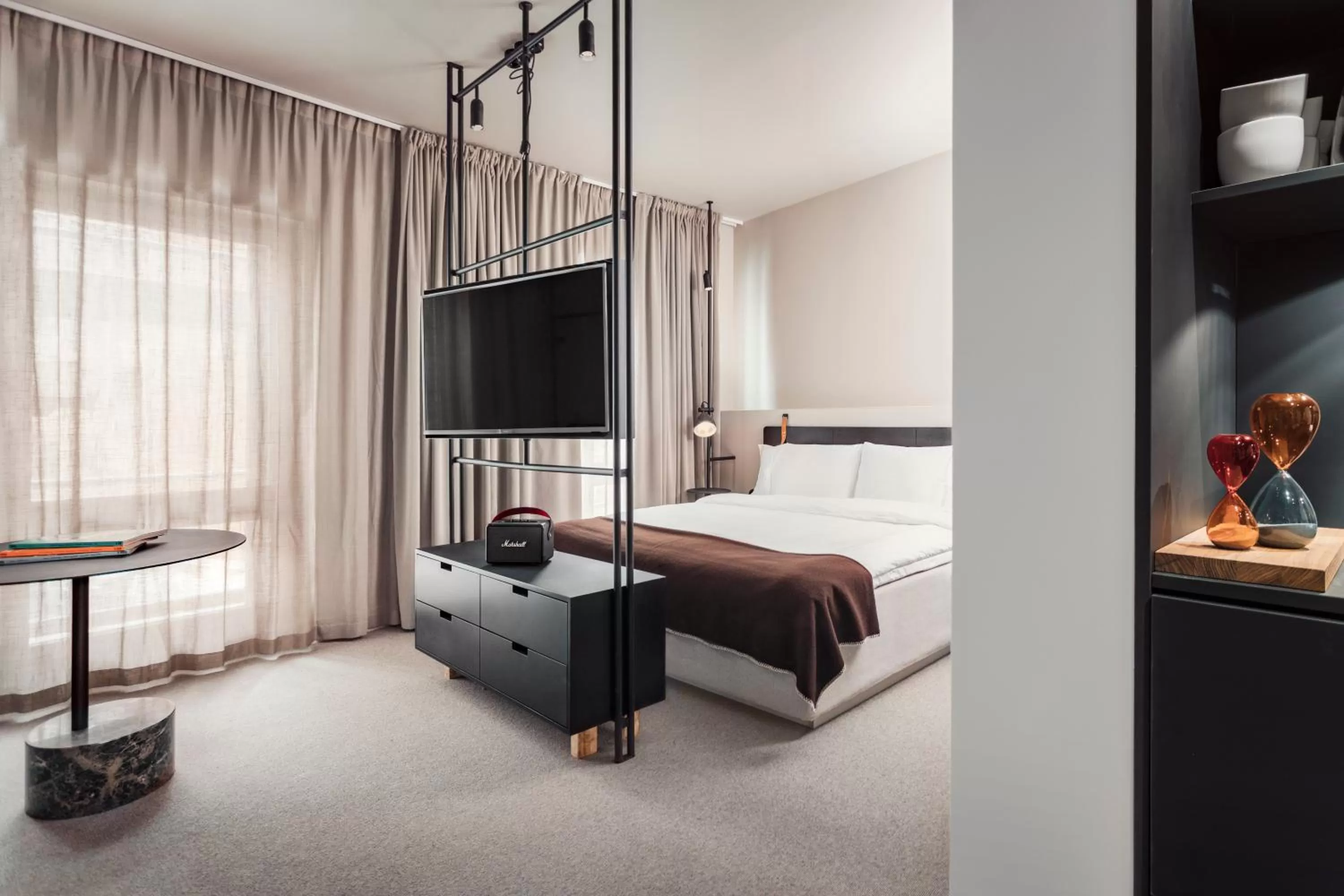 Bedroom, Bed in Blique by Nobis, Stockholm, a Member of Design Hotels™