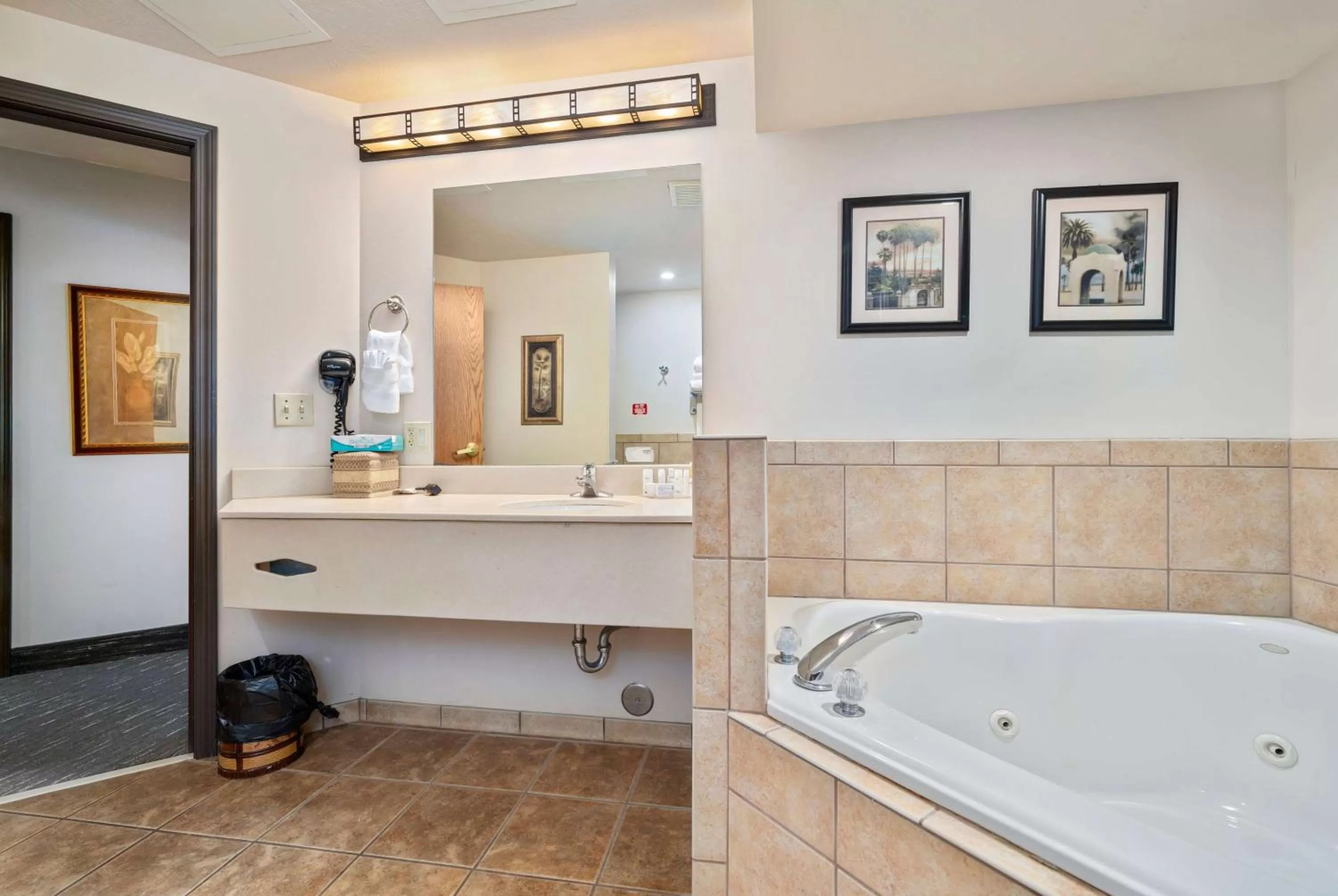 TV and multimedia in Ramada by Wyndham Sioux Falls Airport - Waterpark Resort & Event Center