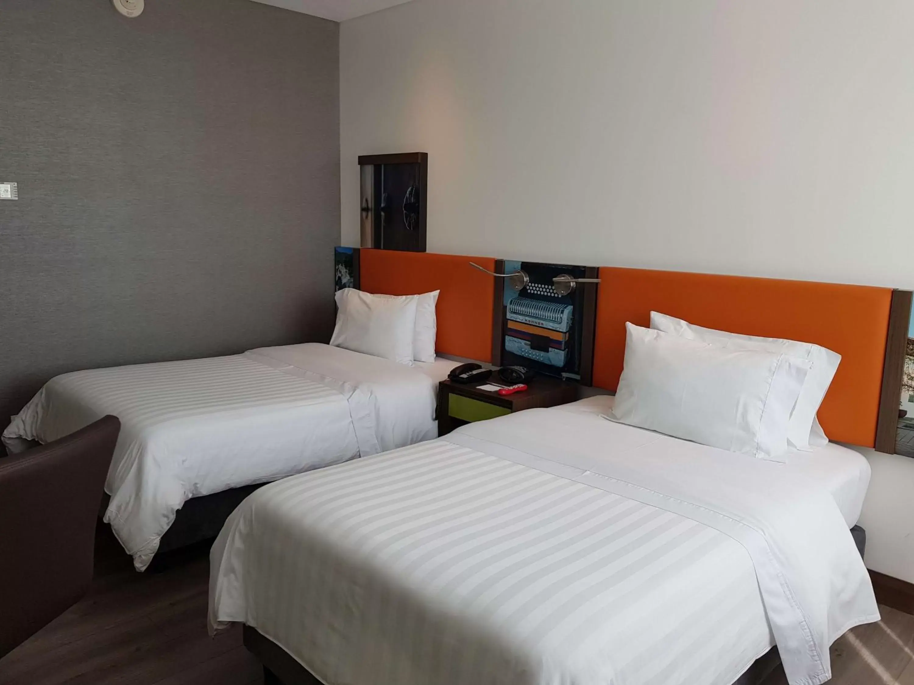 Standard Double Room with Two Semi-Double Beds in Hampton By Hilton Valledupar Standard Double Room with Two Semi-Double Beds in Hampton By Hilton Valledupar