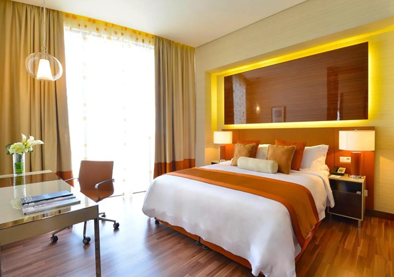 Bedroom, Bed in Fraser Suites Diplomatic Area Bahrain