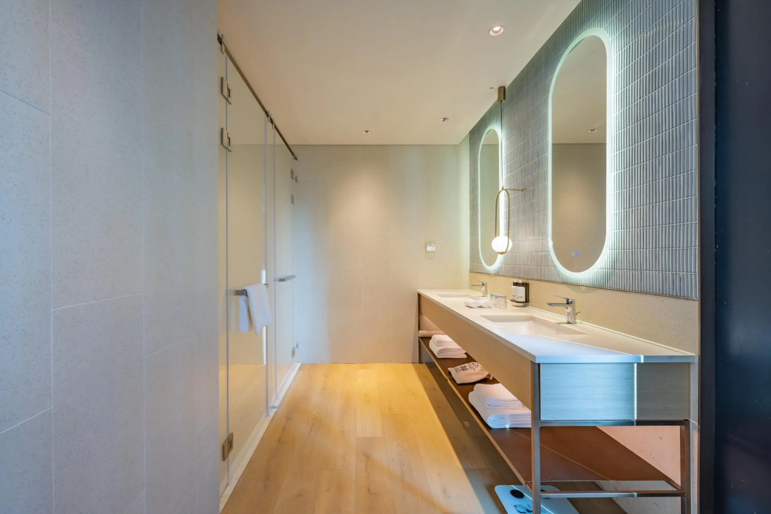 Bathroom in EVEN Hotels Shanghai Expo by IHG