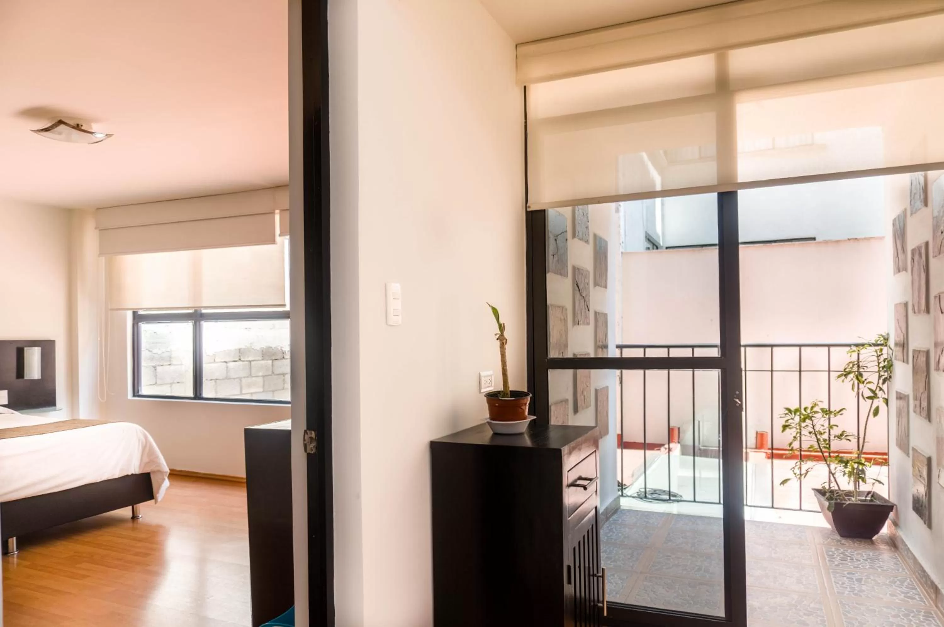 Balcony/Terrace, Bed in Grupo Kings Suites -Platon 436