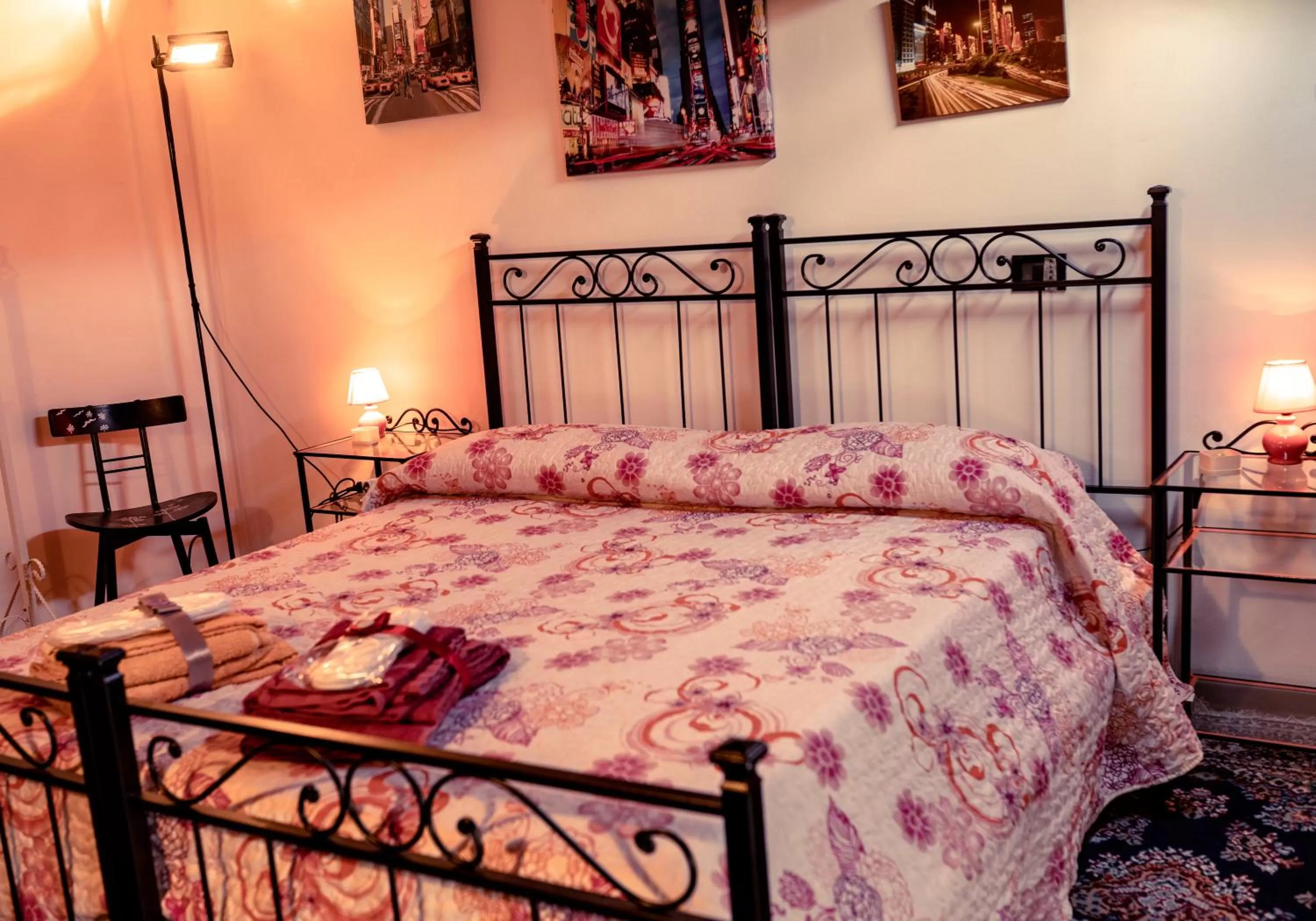 Bedroom, Bed in Casa Stefy